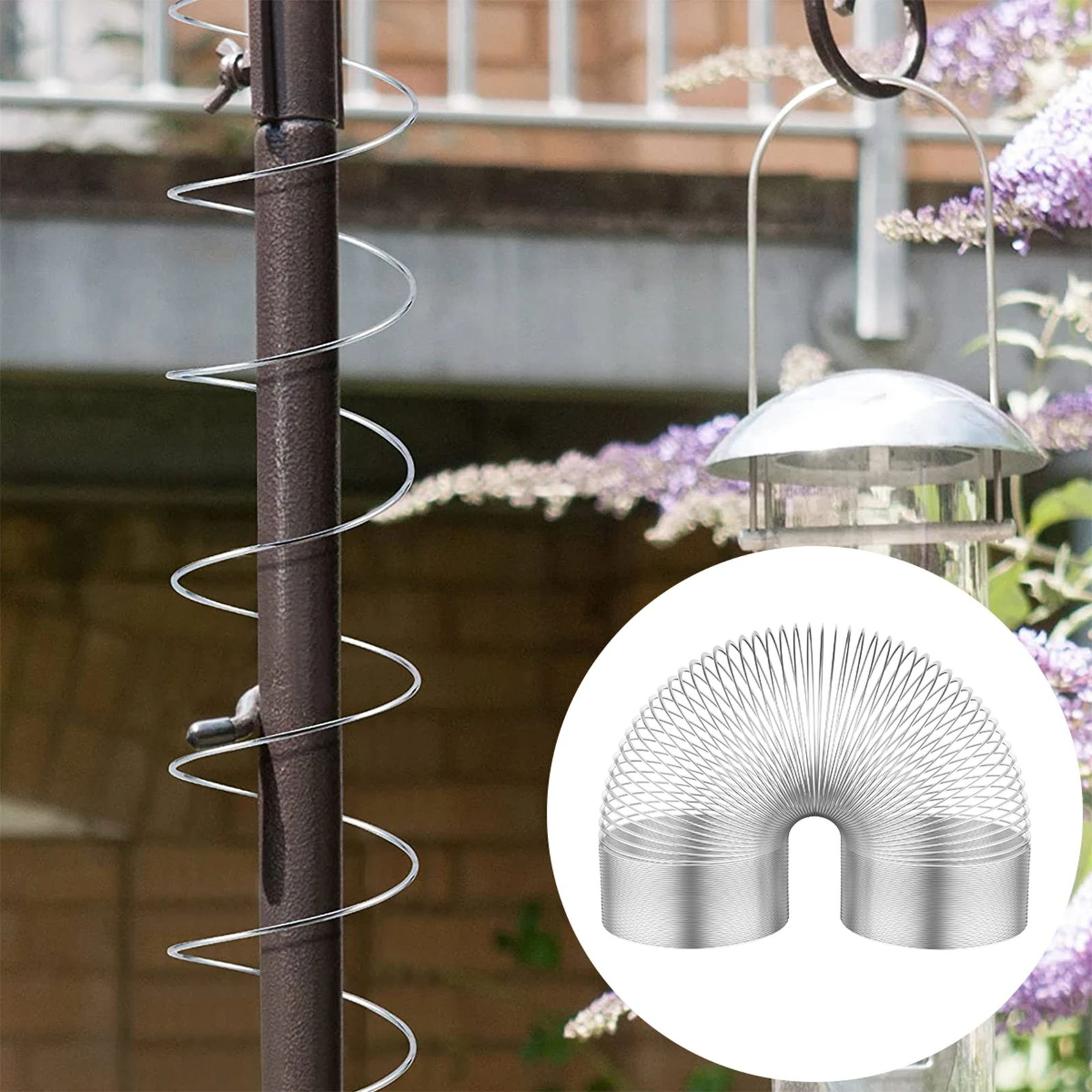 GuardSpring Squirrel Proof Bird Feeder Protector Set 3
