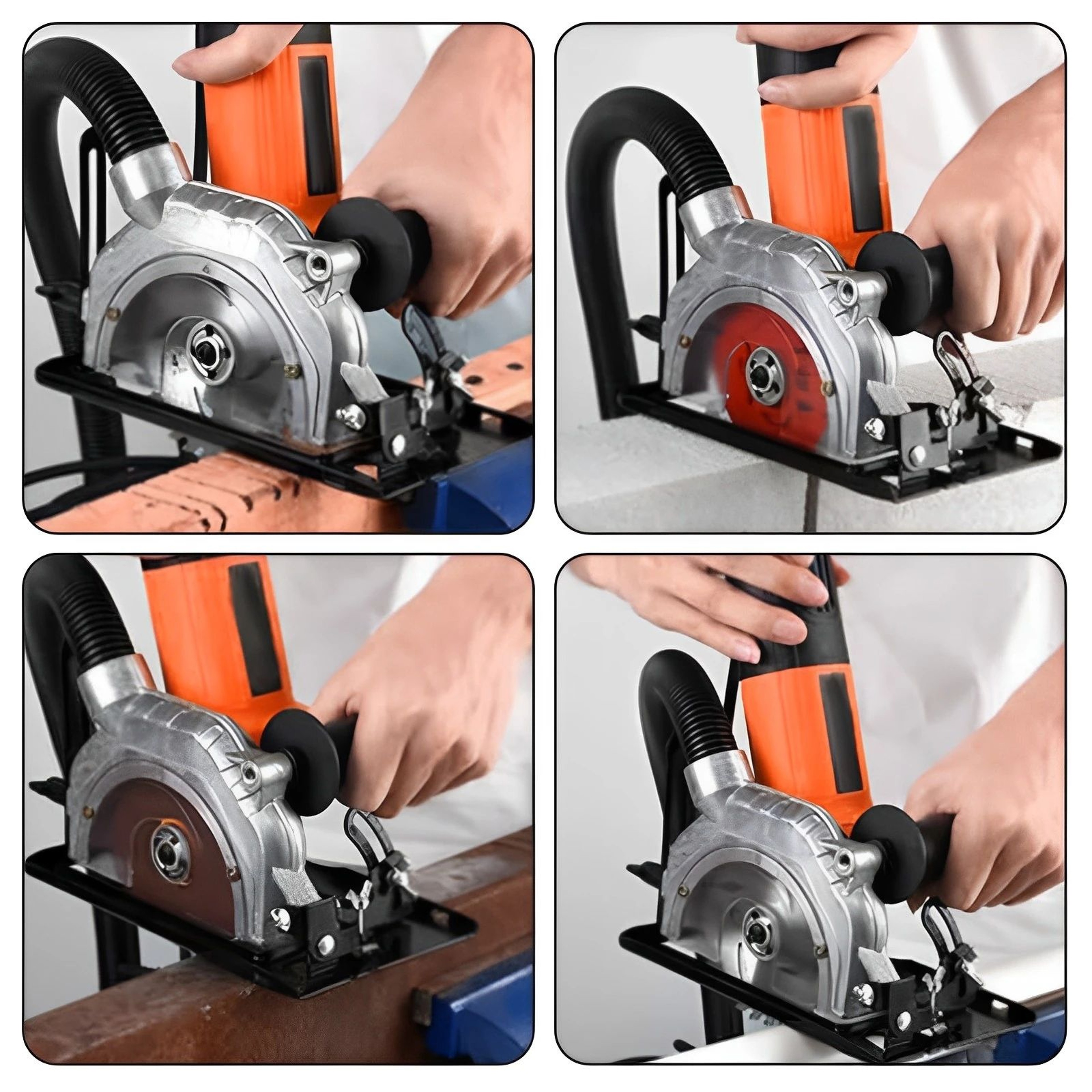 ProCut Angle Grinder Stand Converter For Precision Cutting 3