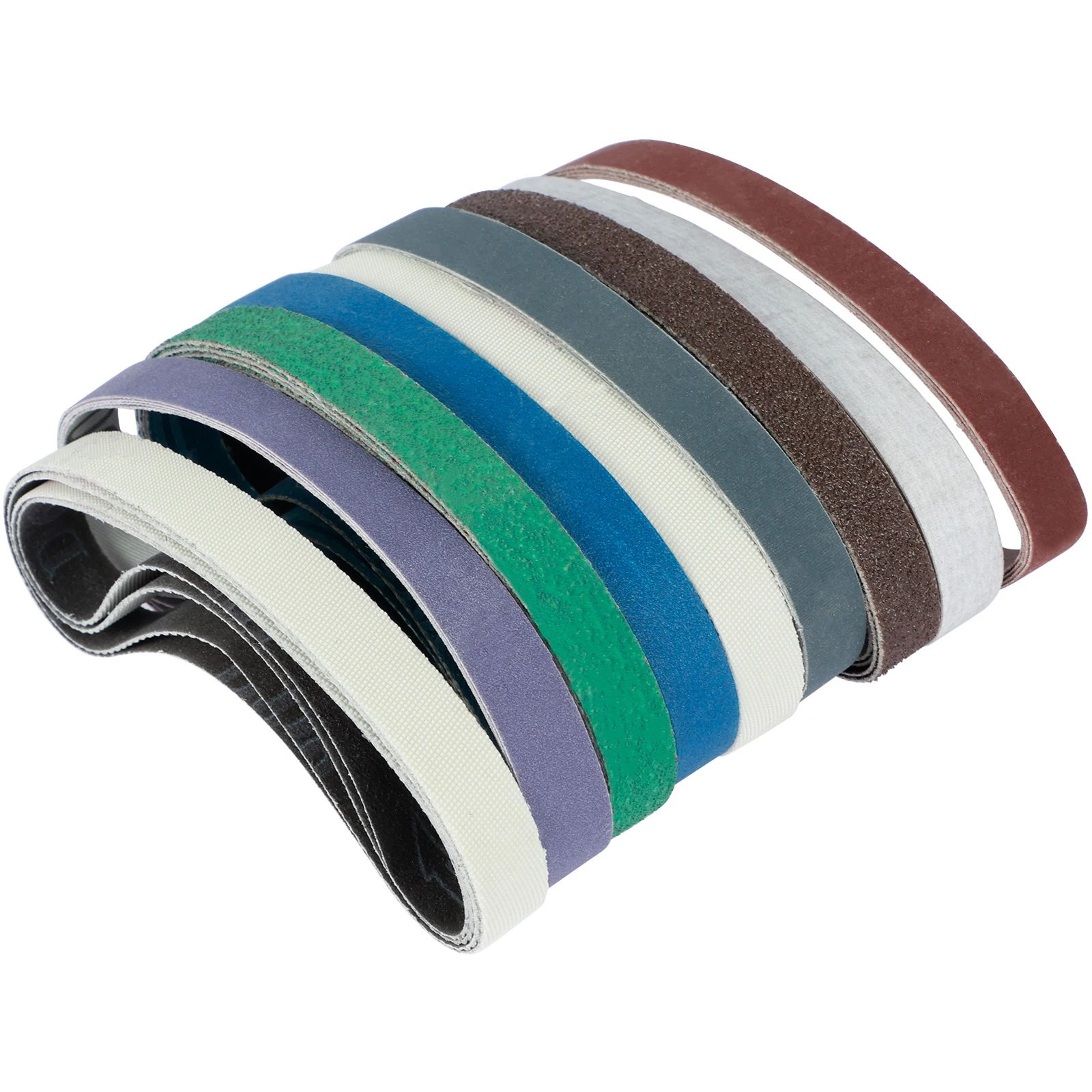Angle Grinder Belt Sander Attachment Kit With Sanding Belts For Woodworking And Polishing 7