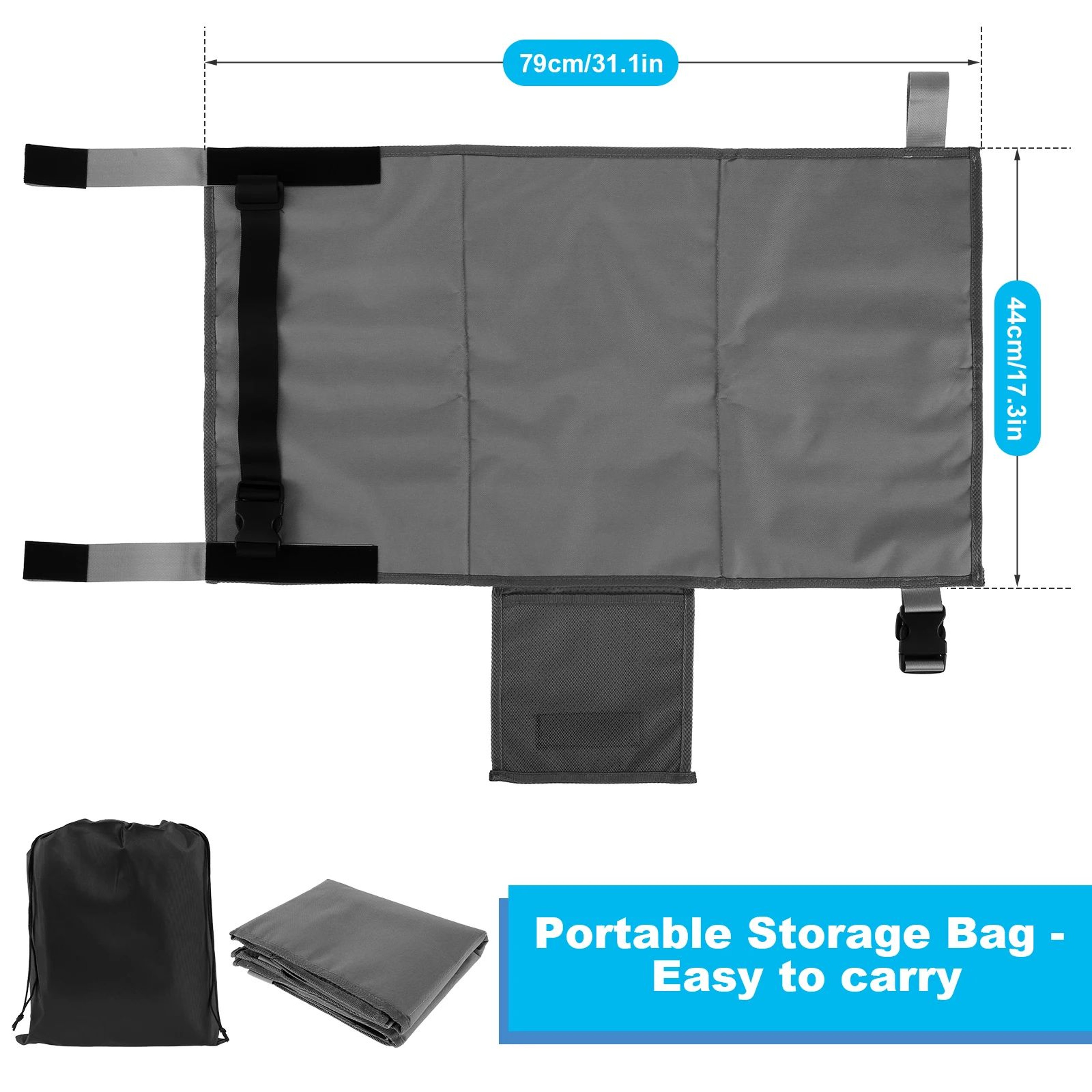 Toddler Airplane Seat Extender Travel Bed Footrest For Kids 5