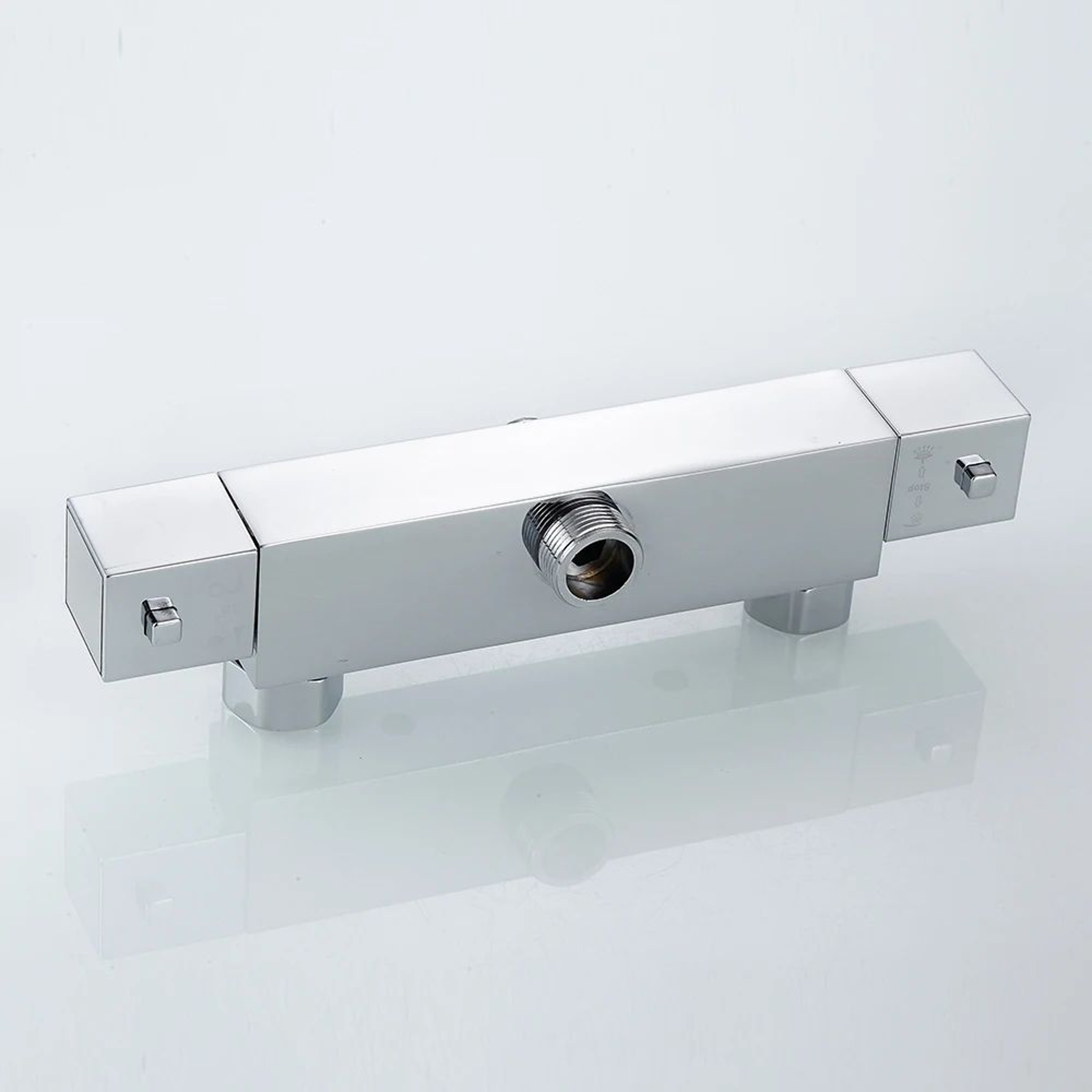 Thermostatic Shower Mixer Valve Wall Mounted Stainless Steel Faucet 5