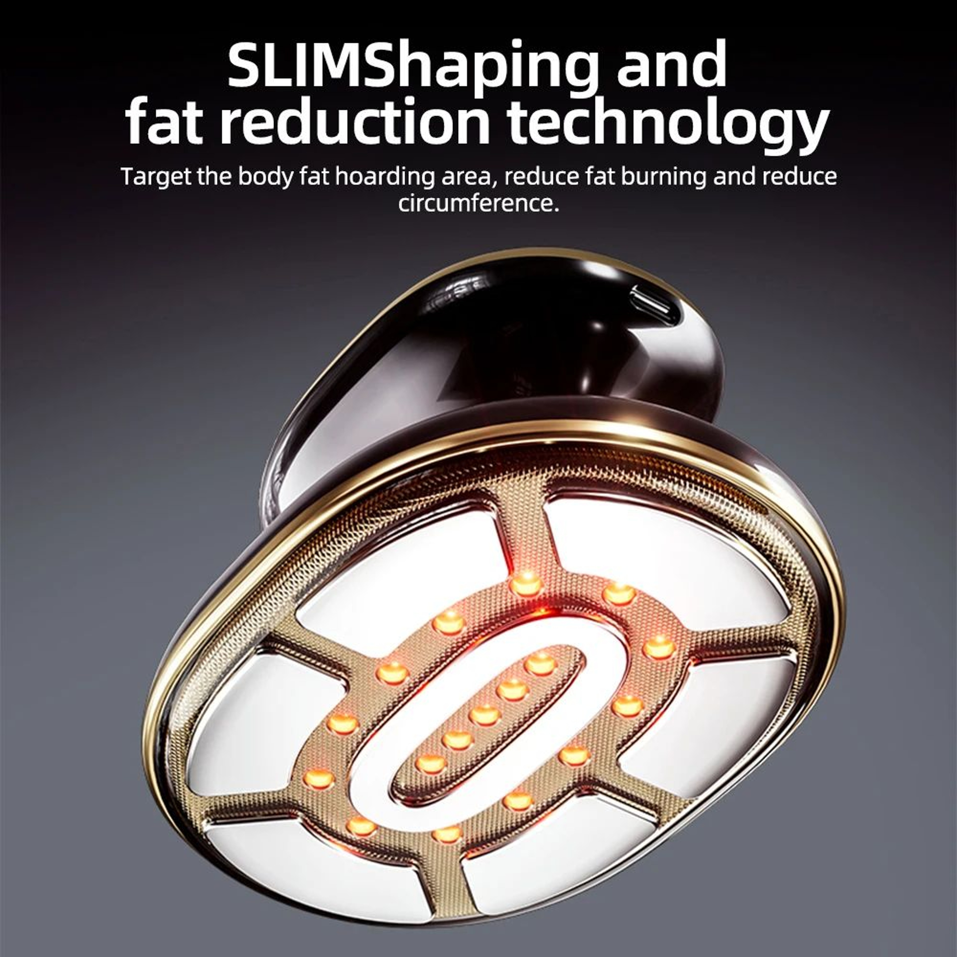 EMS Body Slimming Massager RF Body Sculpting Device With LED Therapy 0