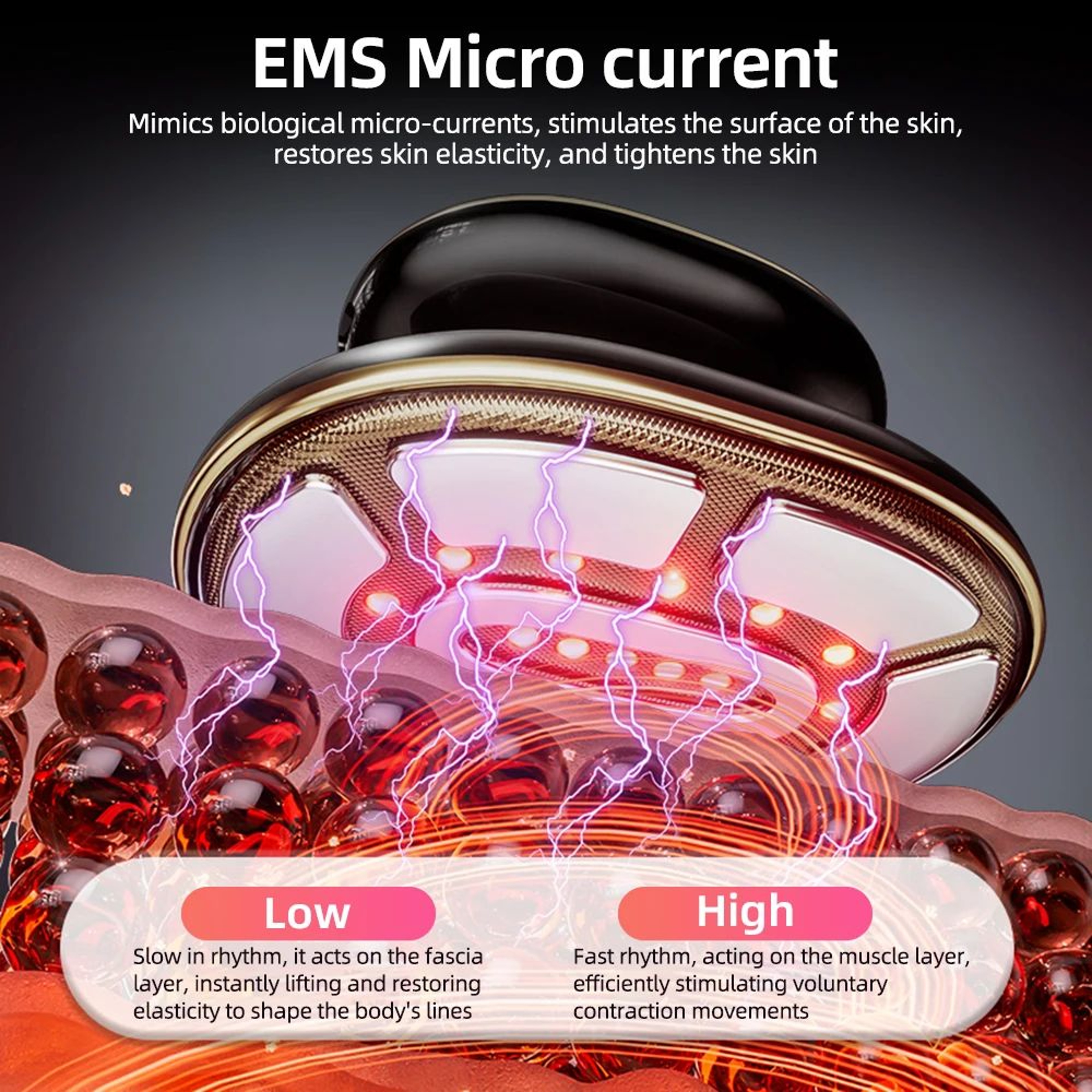 EMS Body Slimming Massager RF Body Sculpting Device With LED Therapy 1