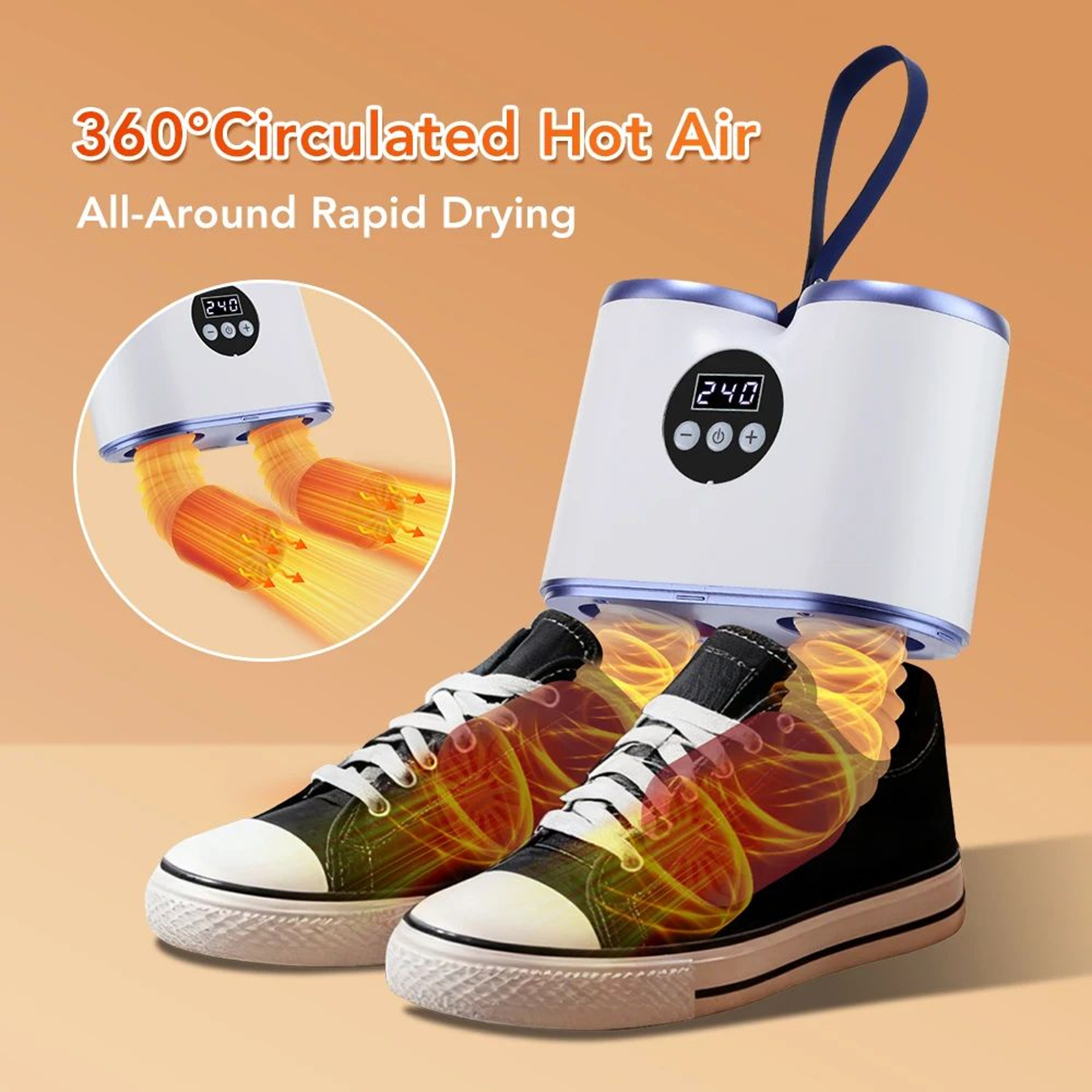 Electric Shoe Dryer With Timer Quick Dry Deodorizer And Sterilizer 1