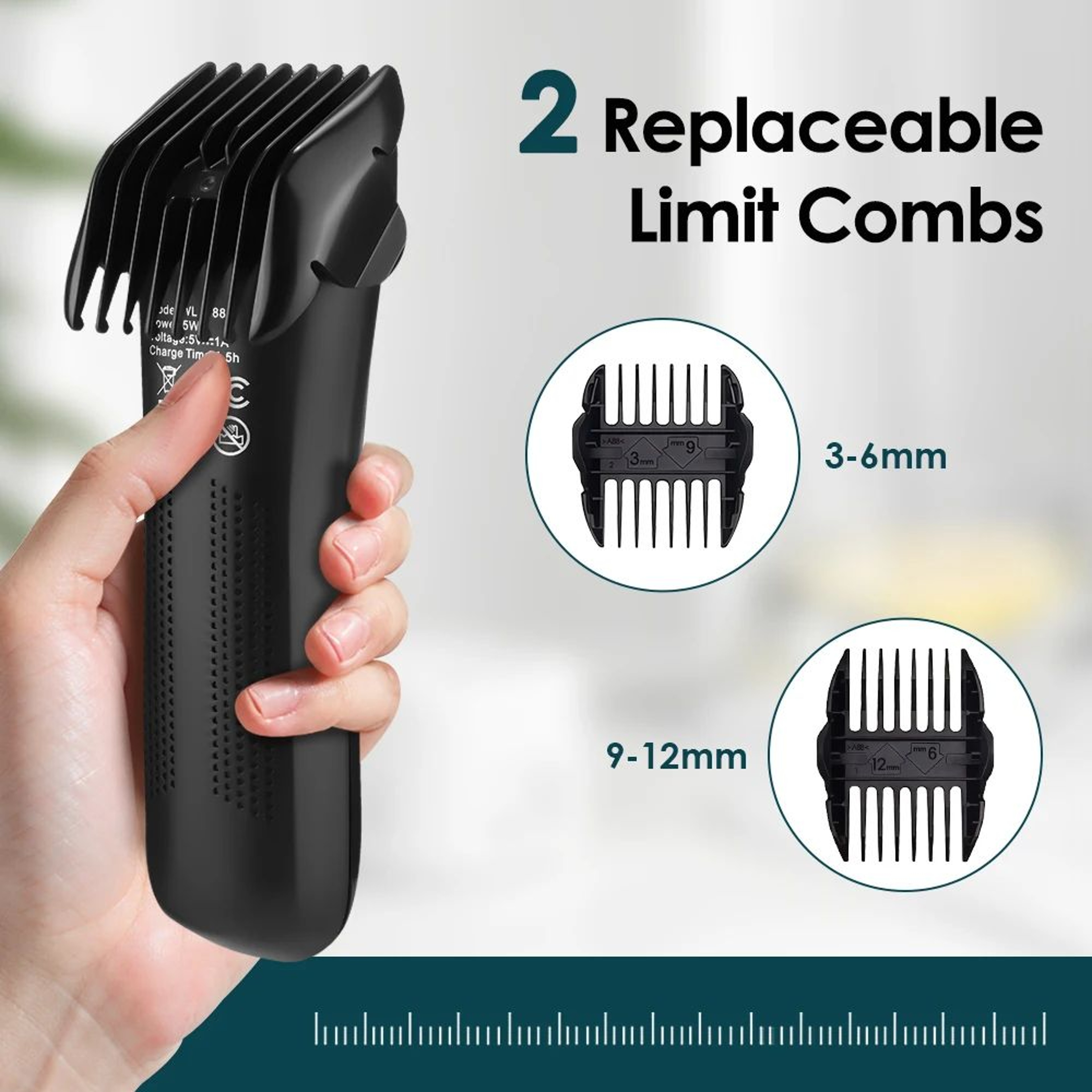 Mens Body Hair Trimmer Rechargeable Grooming Clipper For Smooth Safe Shaving 2