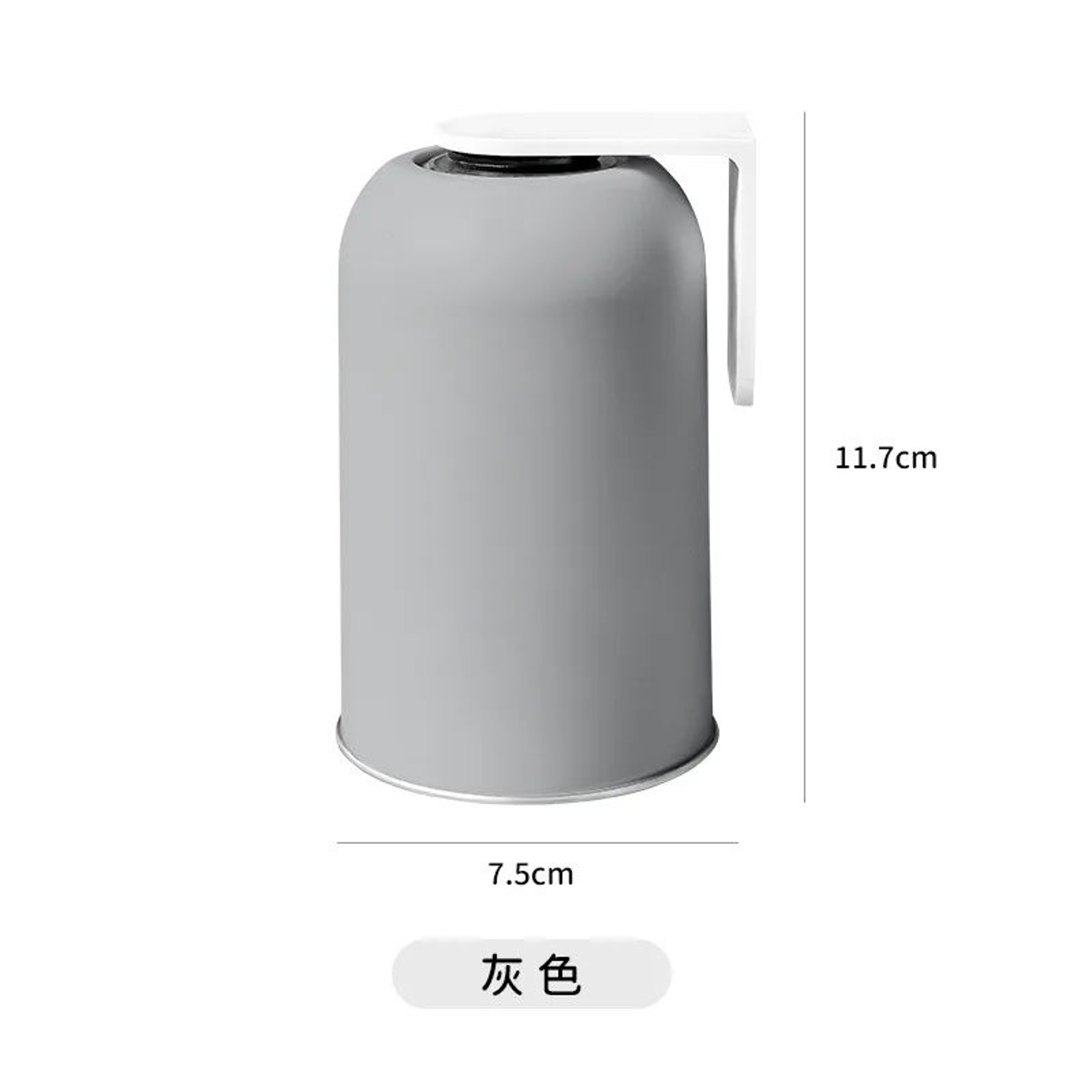 Magnetic Stainless Steel Toothbrush Cup Wall Mounted Bathroom Holder 8