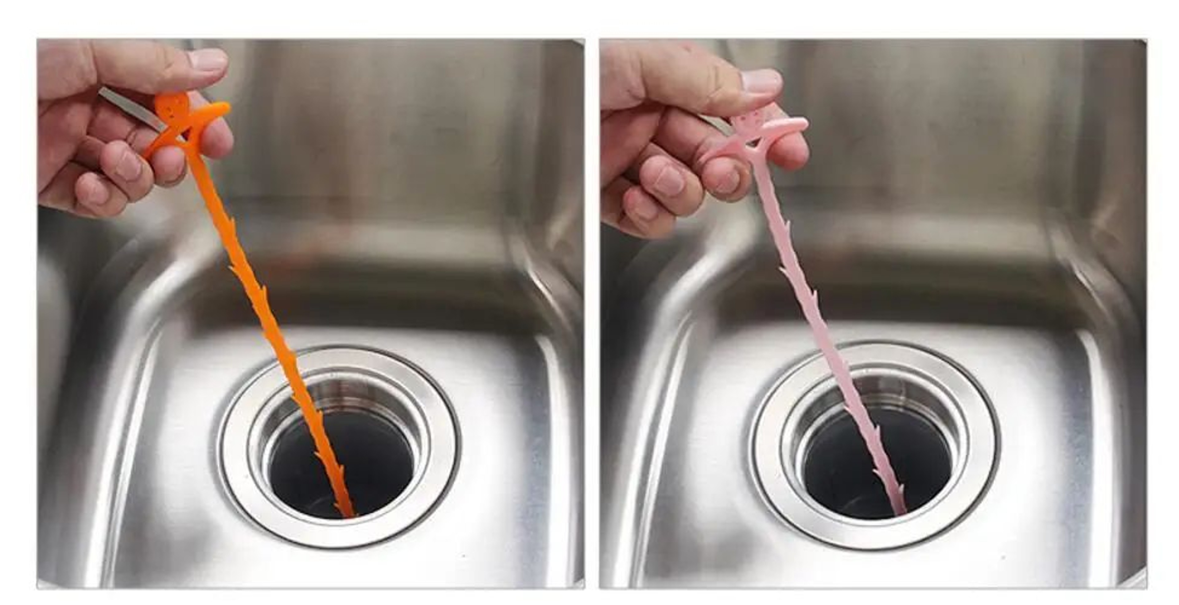 Drain Cleaner Tool Set Sink Drain Snake Hair Removal Tool 10