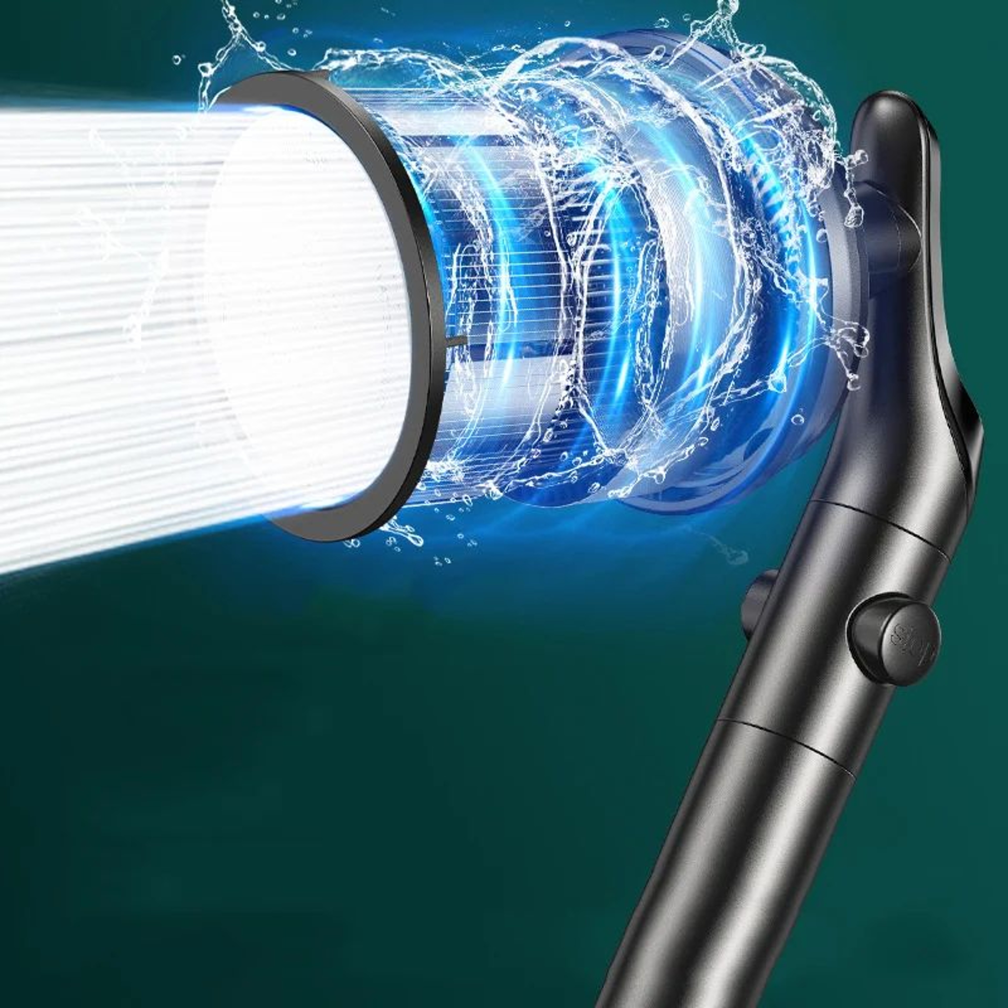 Dual Shower Head Set Handheld And Overhead High Pressure Shower Head 5