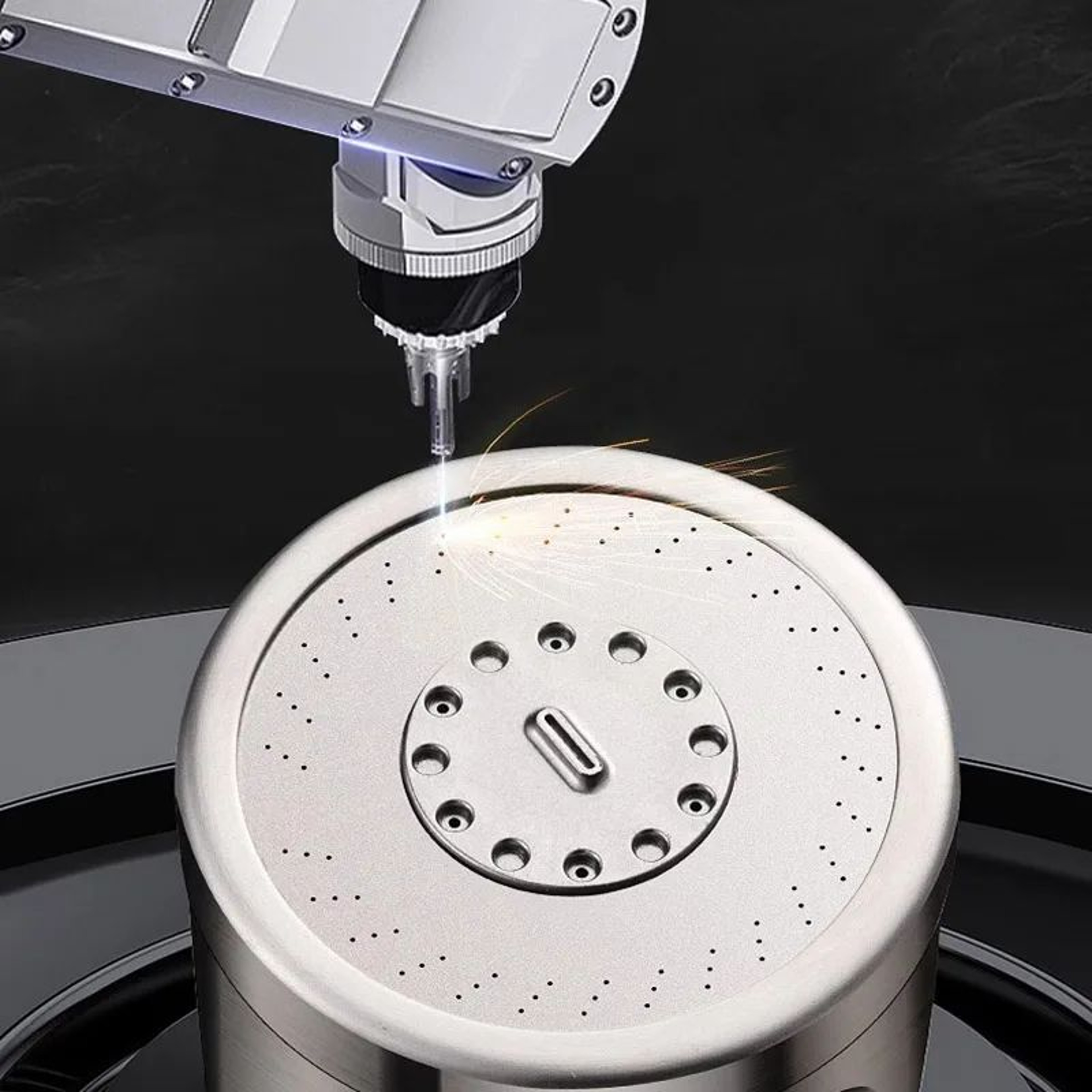High Pressure Filtered Shower Head Stainless Steel Handheld Water Saver 5