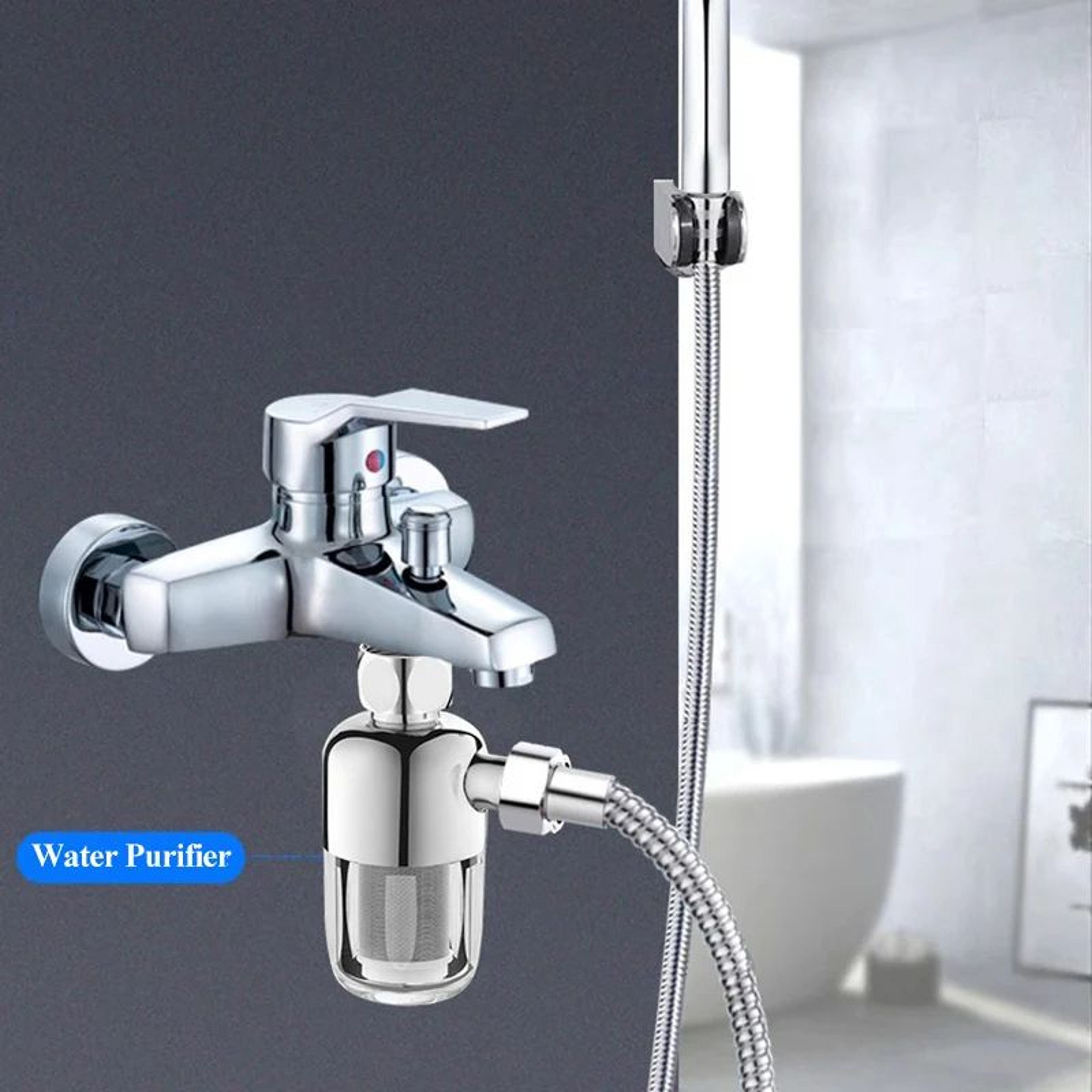 Water Inlet Pre Filter Anti Scaling Tap Water Purifier 2