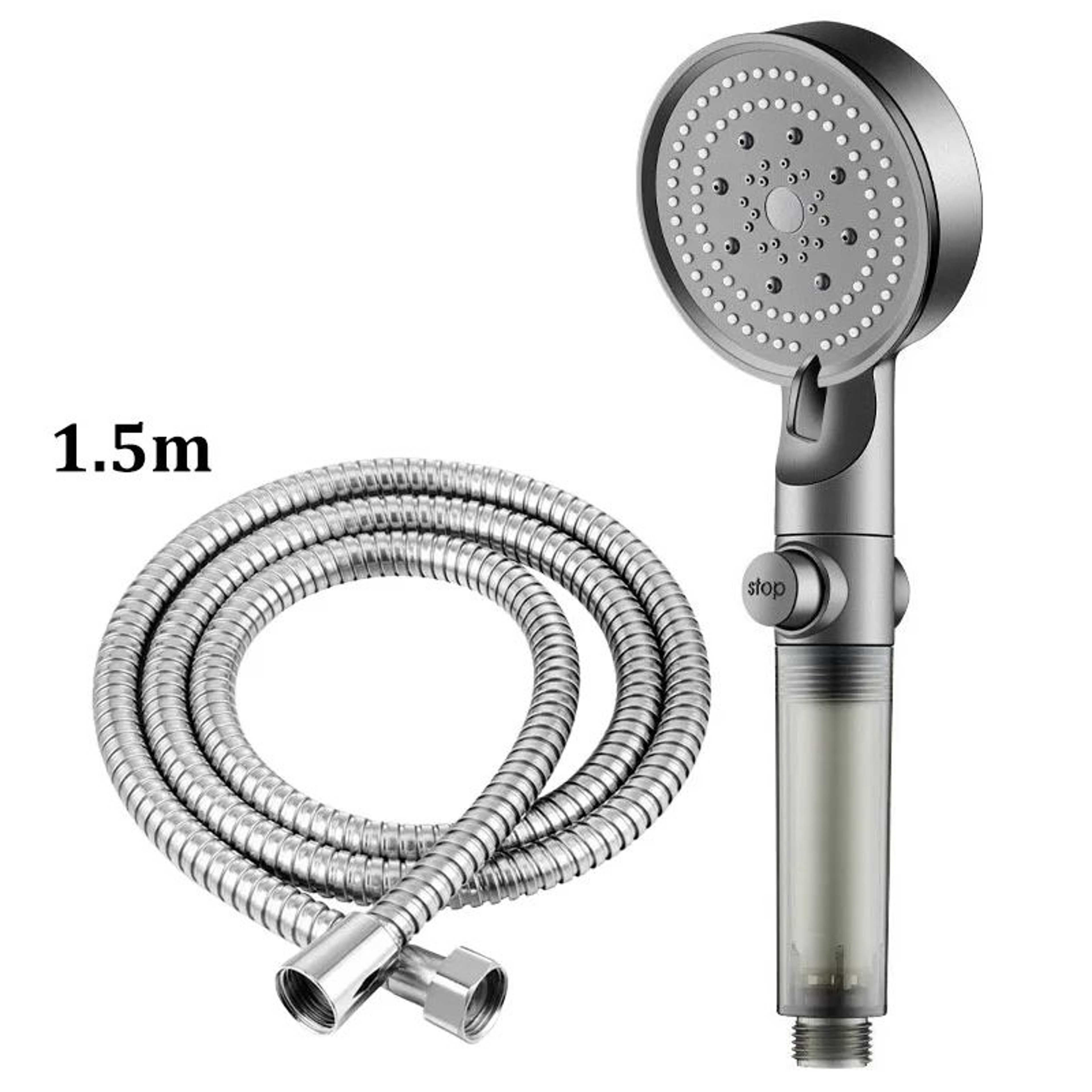 High Pressure Filter Shower Head 5 Mode Water Purifying Shower Set 11
