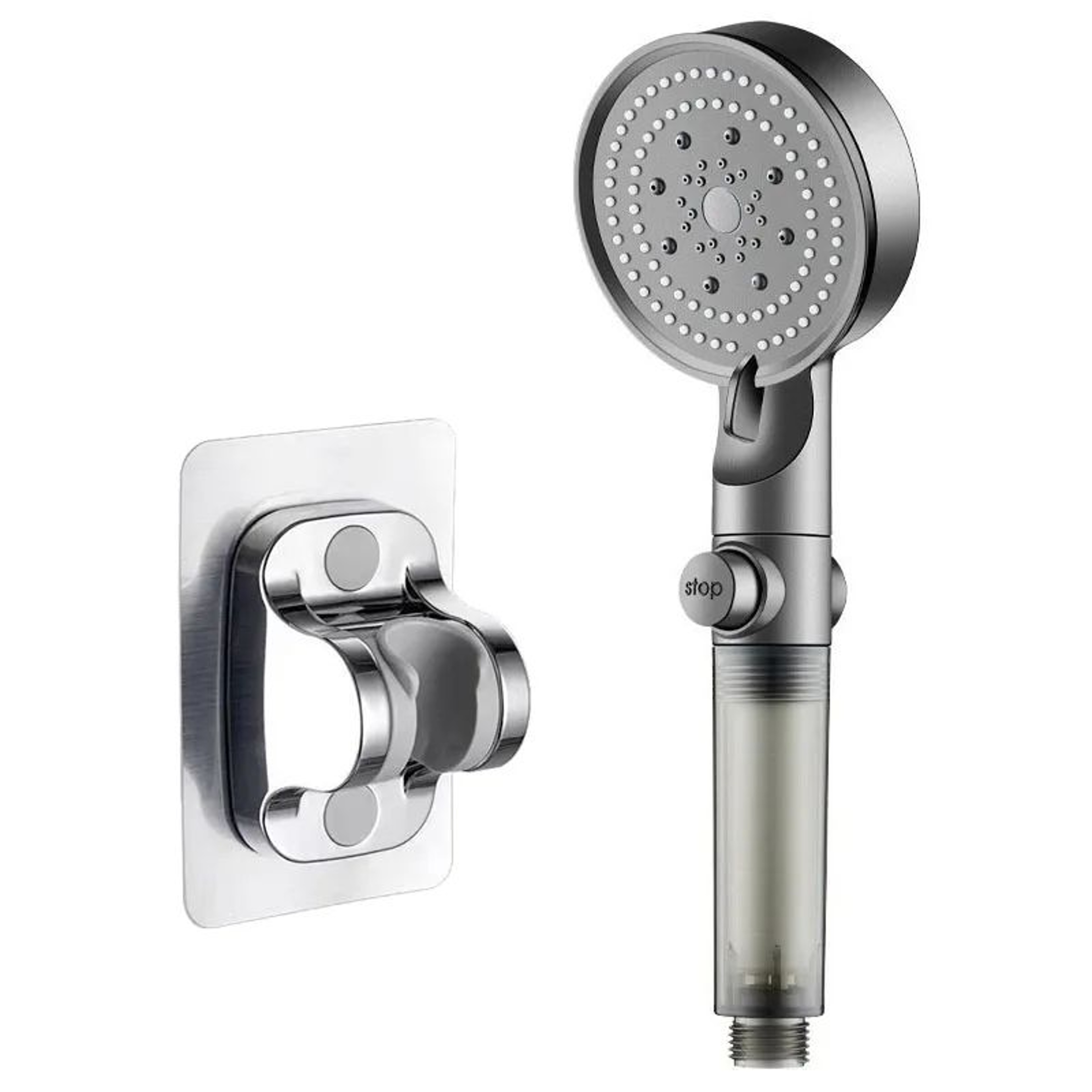 High Pressure Filter Shower Head 5 Mode Water Purifying Shower Set 12