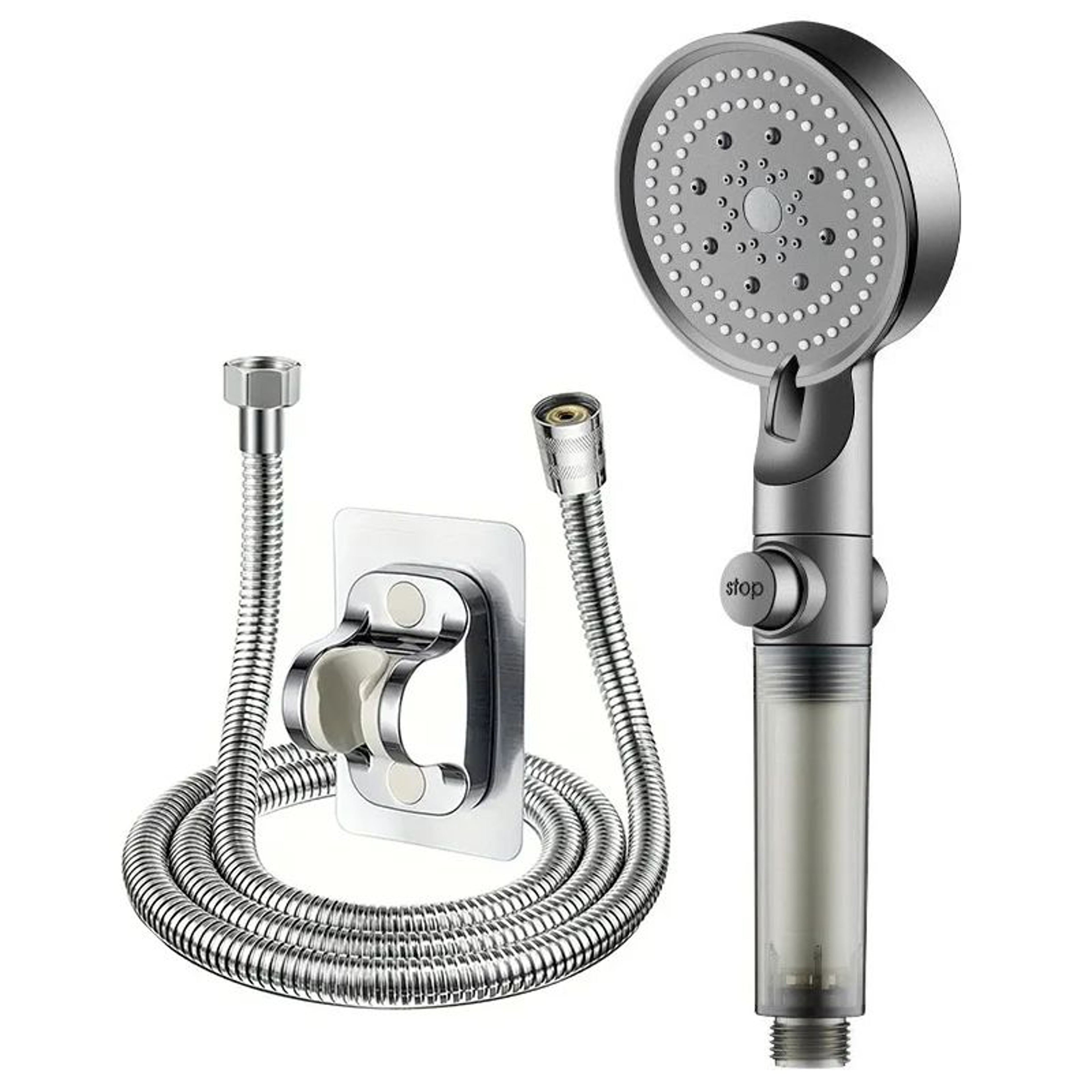 High Pressure Filter Shower Head 5 Mode Water Purifying Shower Set 13
