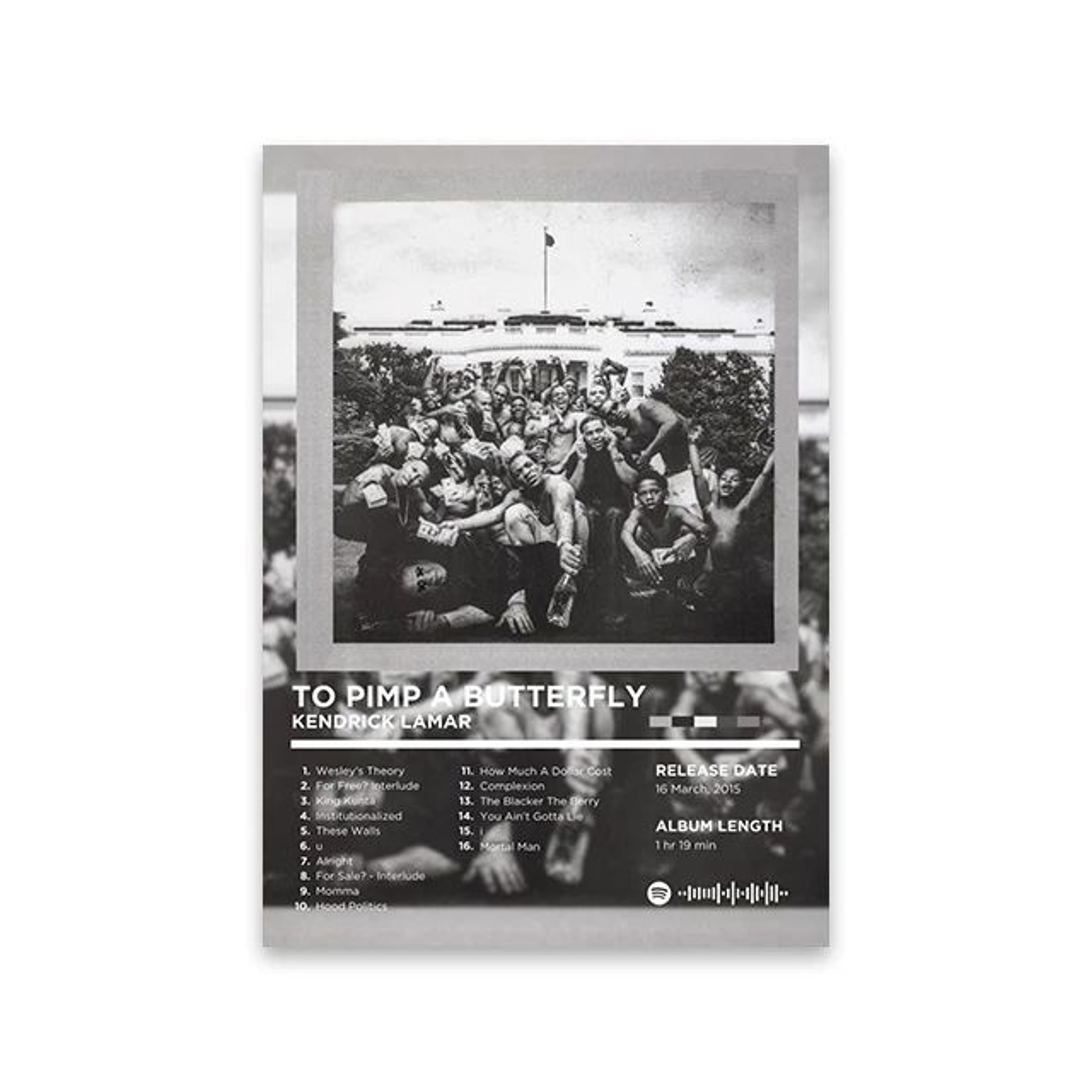 Rapper Album Cover Poster Music Canvas Wall Art For Room Decor 4