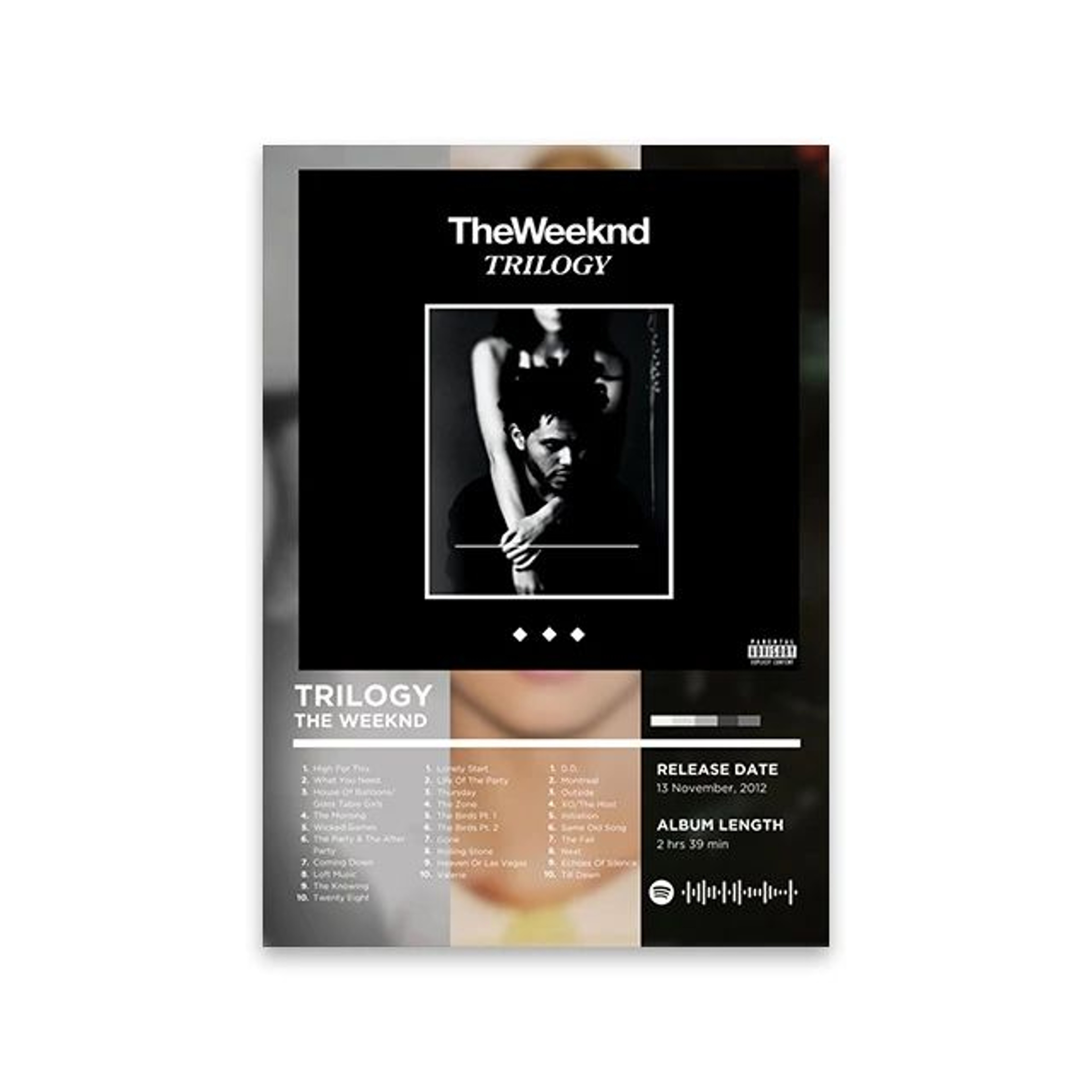 Rapper Album Cover Poster Music Canvas Wall Art For Room Decor 26
