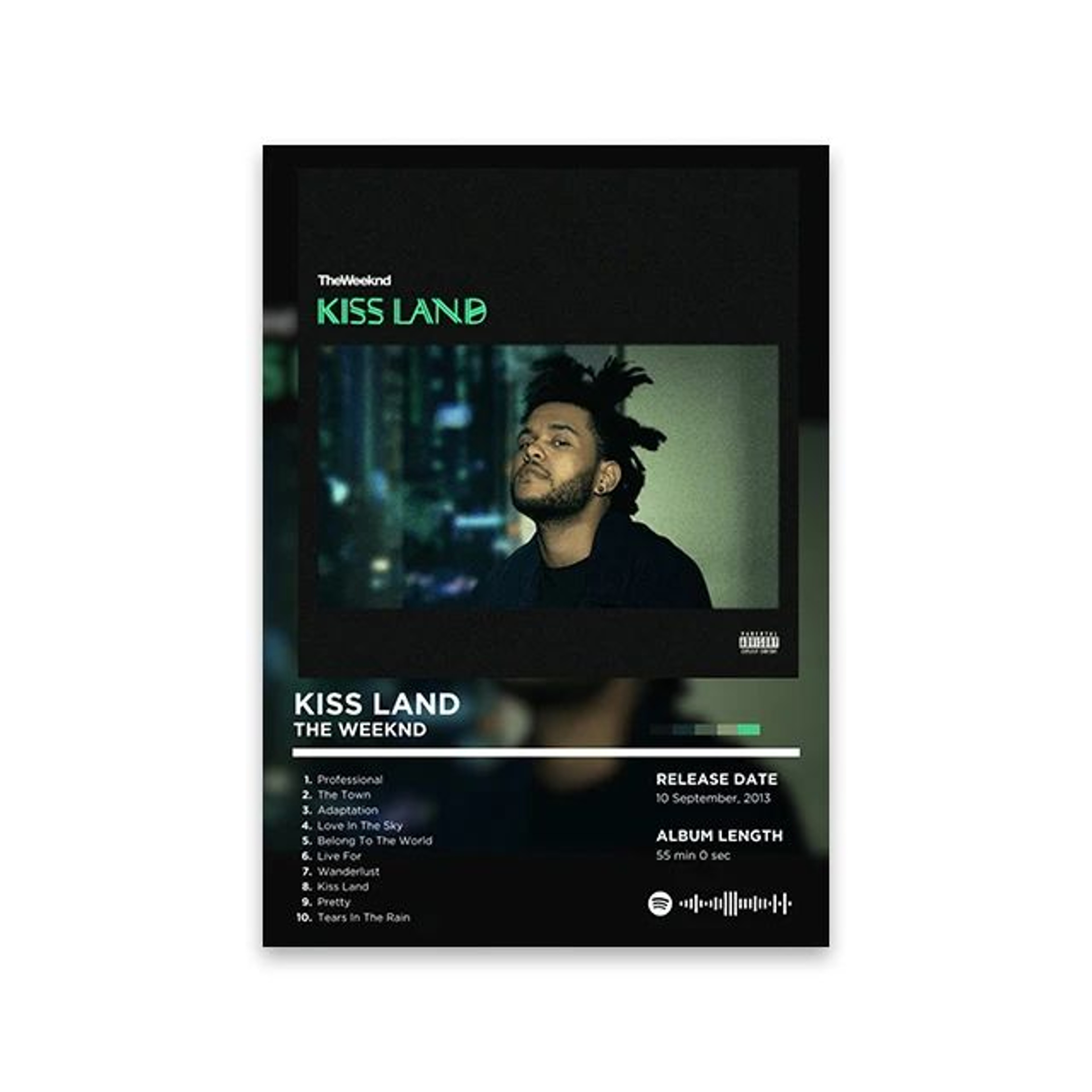 Rapper Album Cover Poster Music Canvas Wall Art For Room Decor 28
