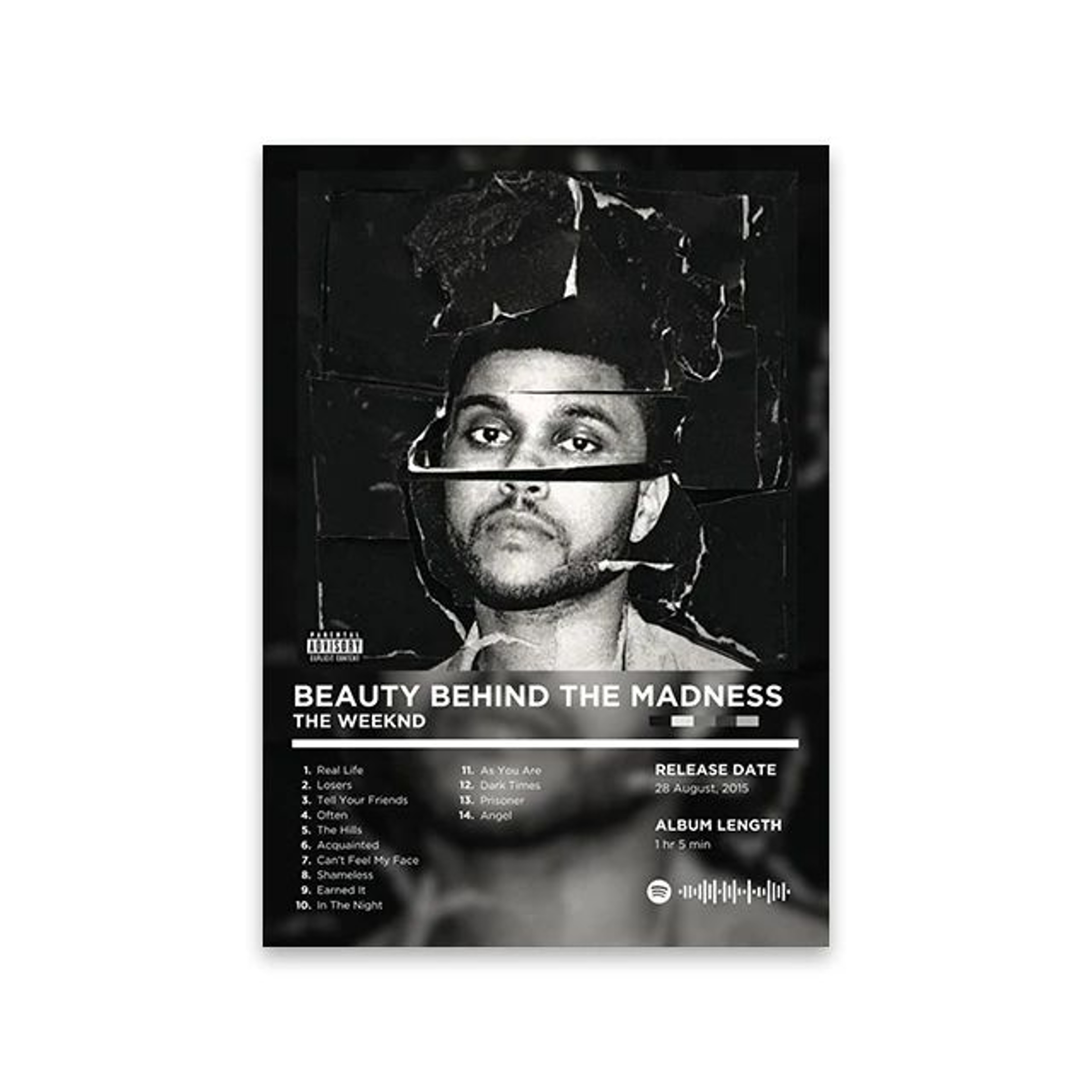 Rapper Album Cover Poster Music Canvas Wall Art For Room Decor 29
