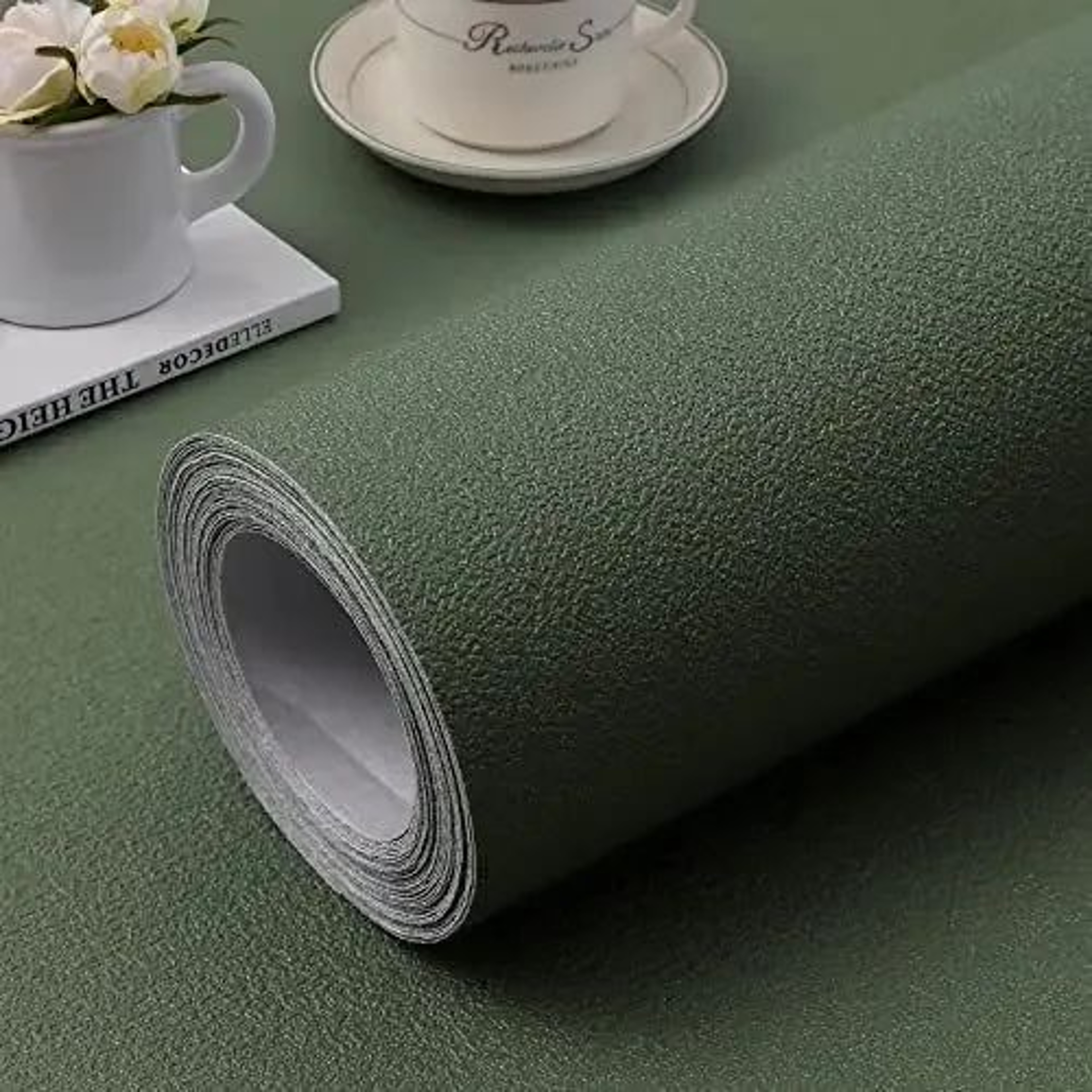 Waterproof Kitchen Oil Proof Wallpaper Self Adhesive Cabinet Contact Paper Roll 13