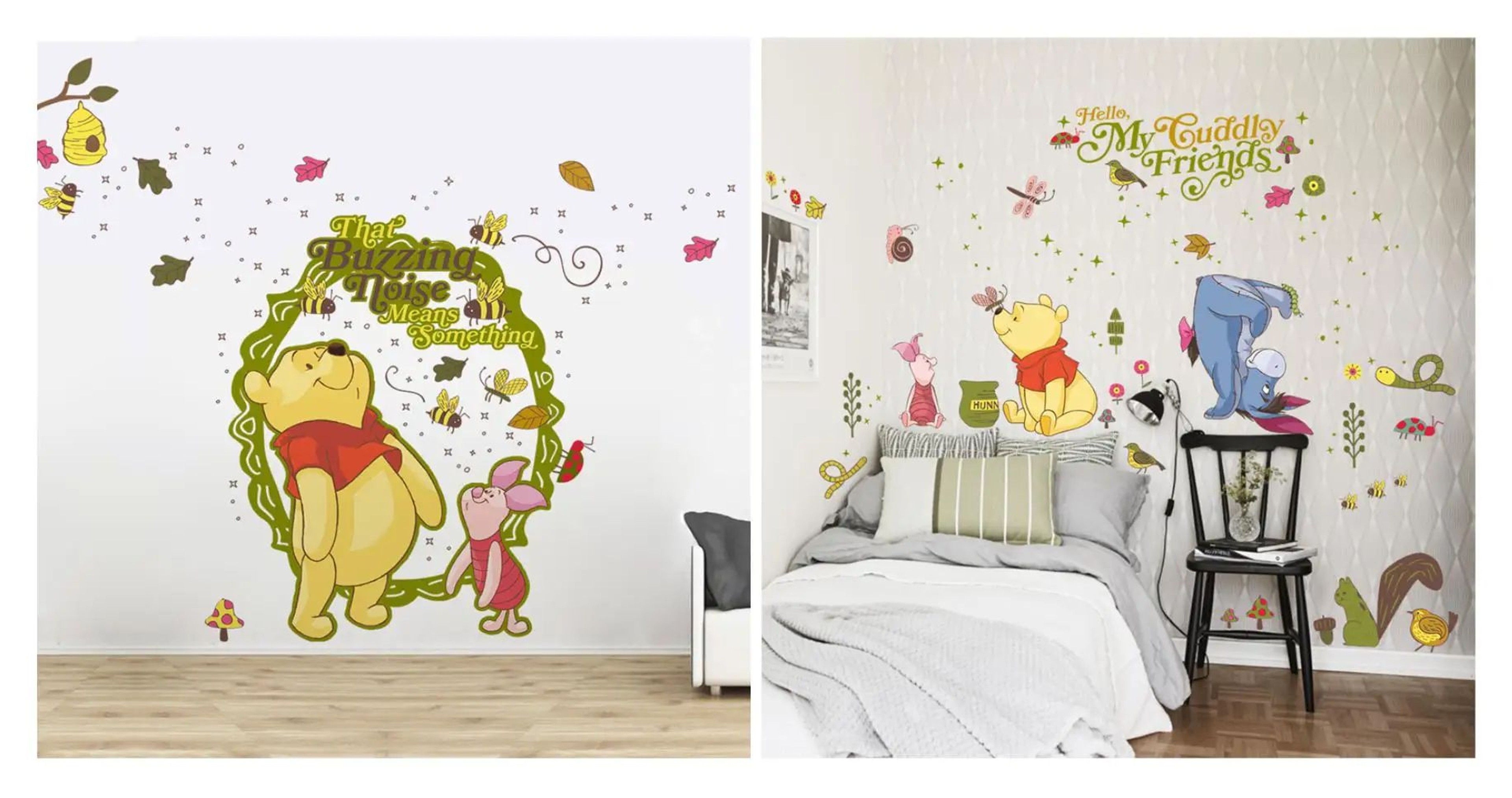 Cartoon Bear Wall Sticker For Kids Room Bedroom And Nursery Decor 11