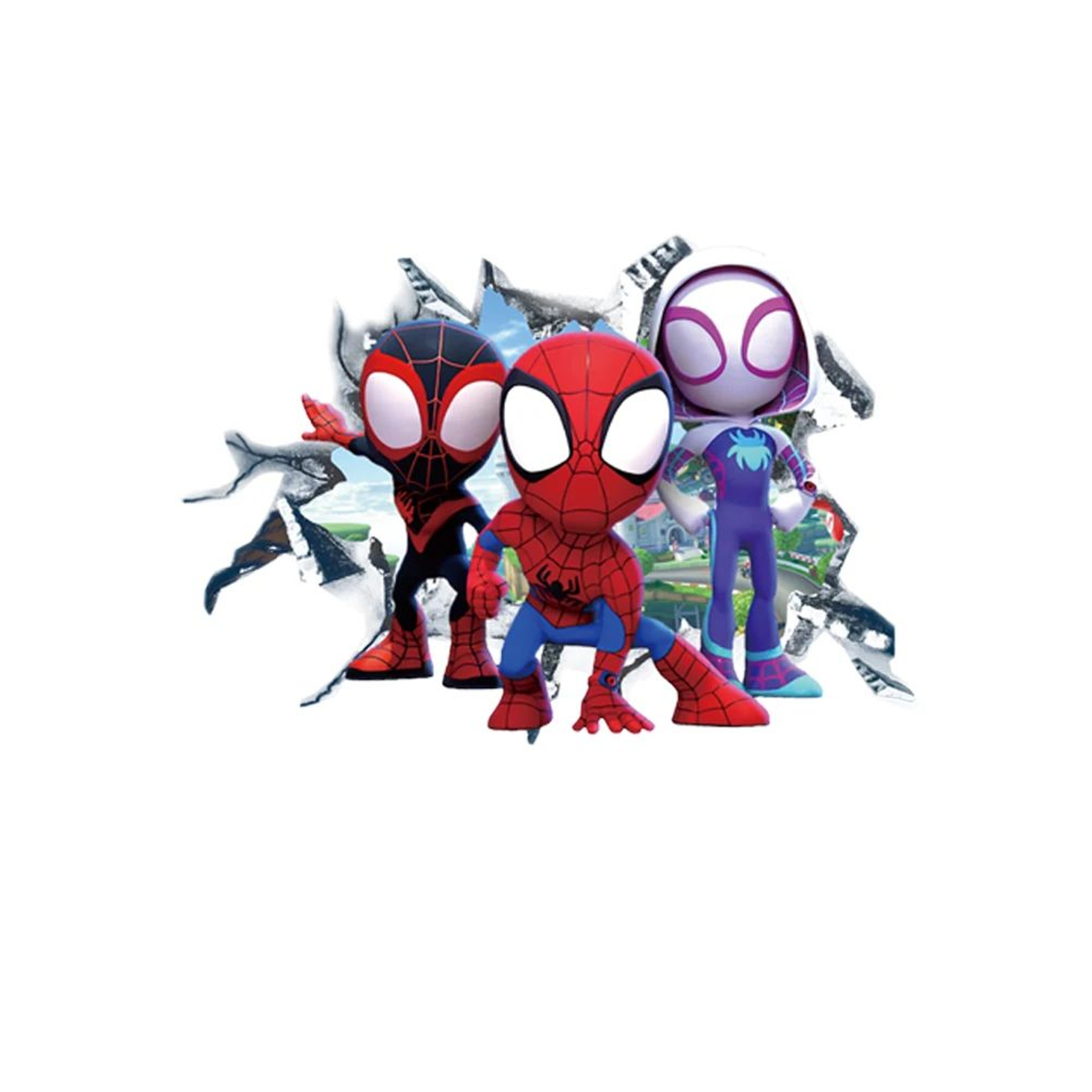 Superhero Wall Stickers For Kids Room Cartoon Wall Decal Decor 8