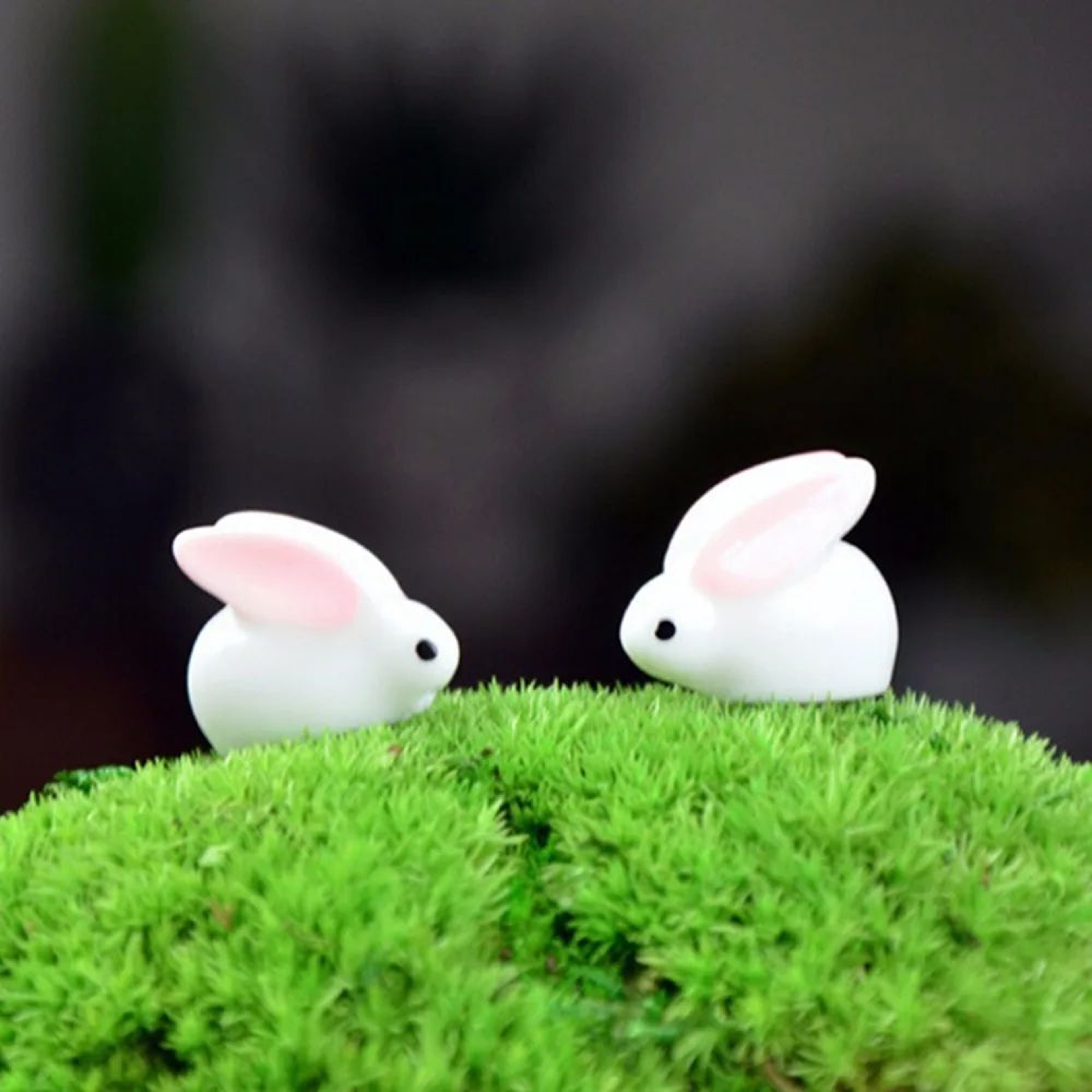 Mini Cute Animal Figurines Fairy Garden Bonsai Decor DIY Miniature Set 17