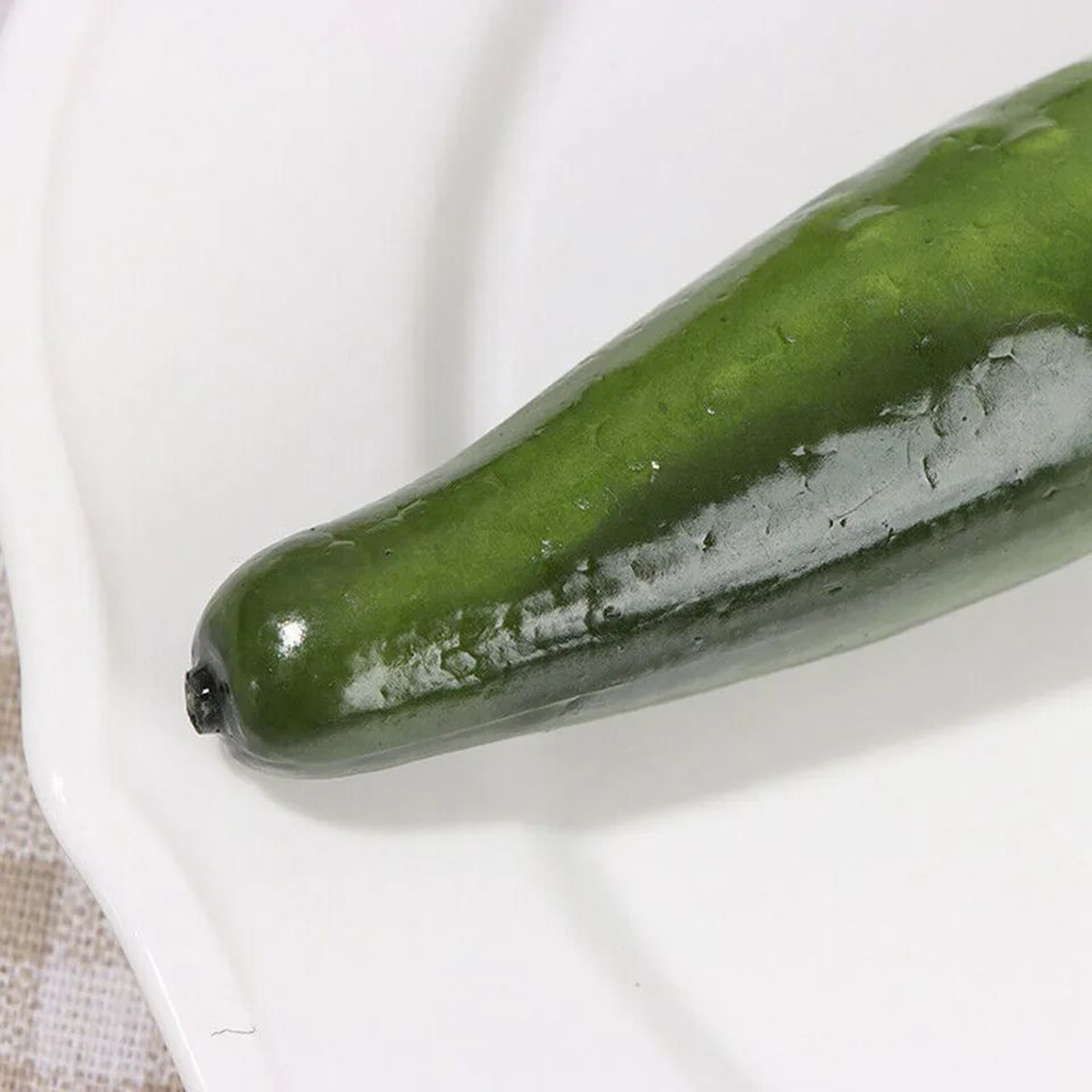 Realistic Artificial Cucumber Set Lifelike Kitchen Decor Props 4