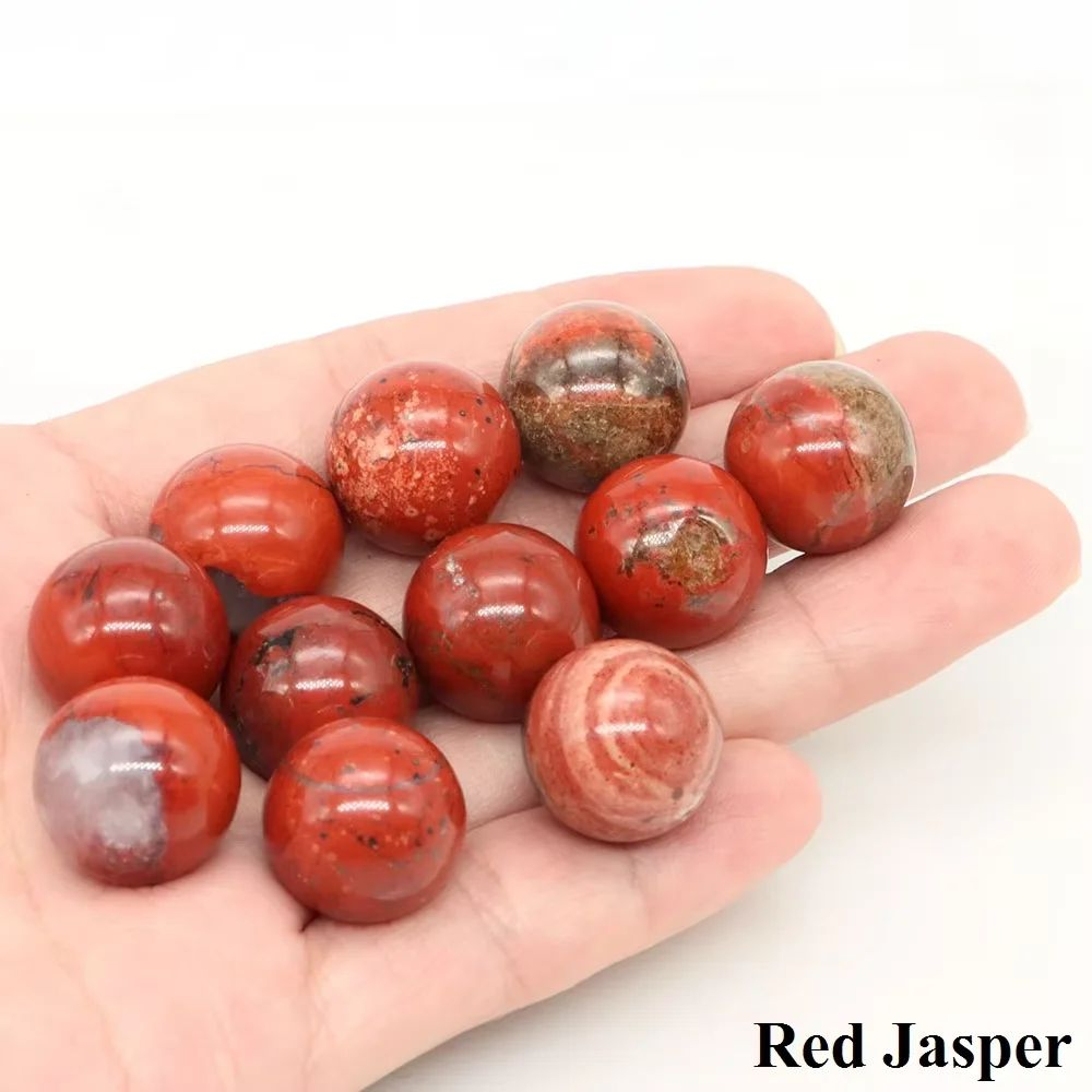 Natural Amethyst Rose Quartz Crystal Sphere Healing Stone Decor 16