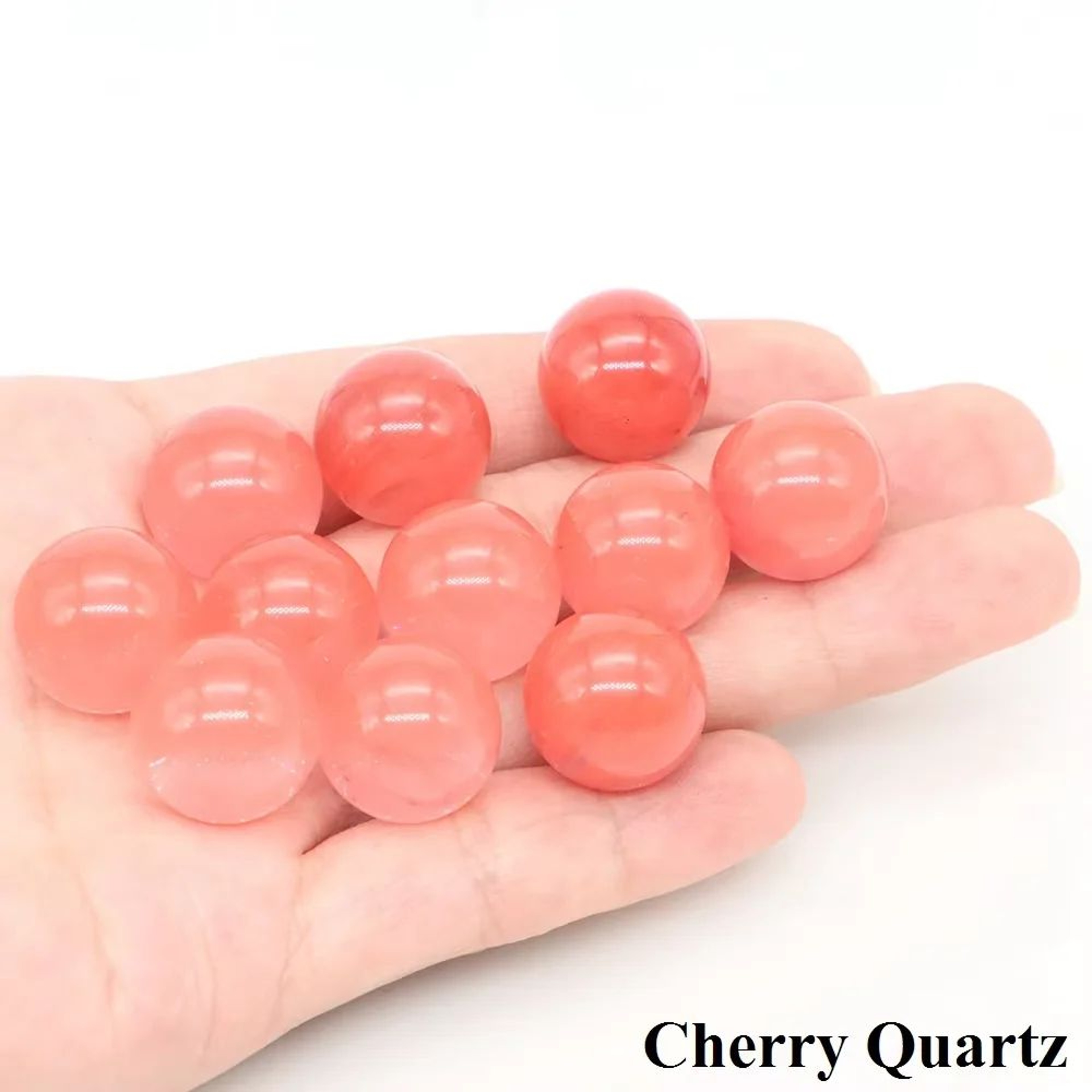 Natural Amethyst Rose Quartz Crystal Sphere Healing Stone Decor 23