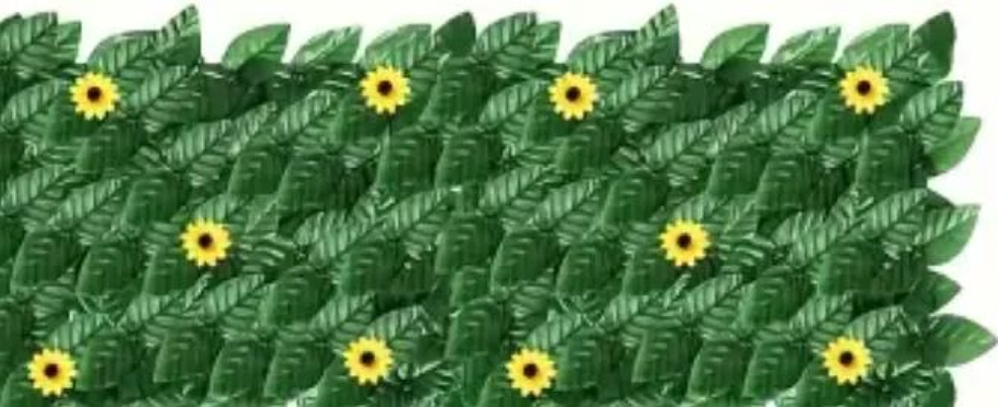 Artificial Ivy Privacy Fence With Sunflowers Outdoor Garden Wall Decor Screen 7