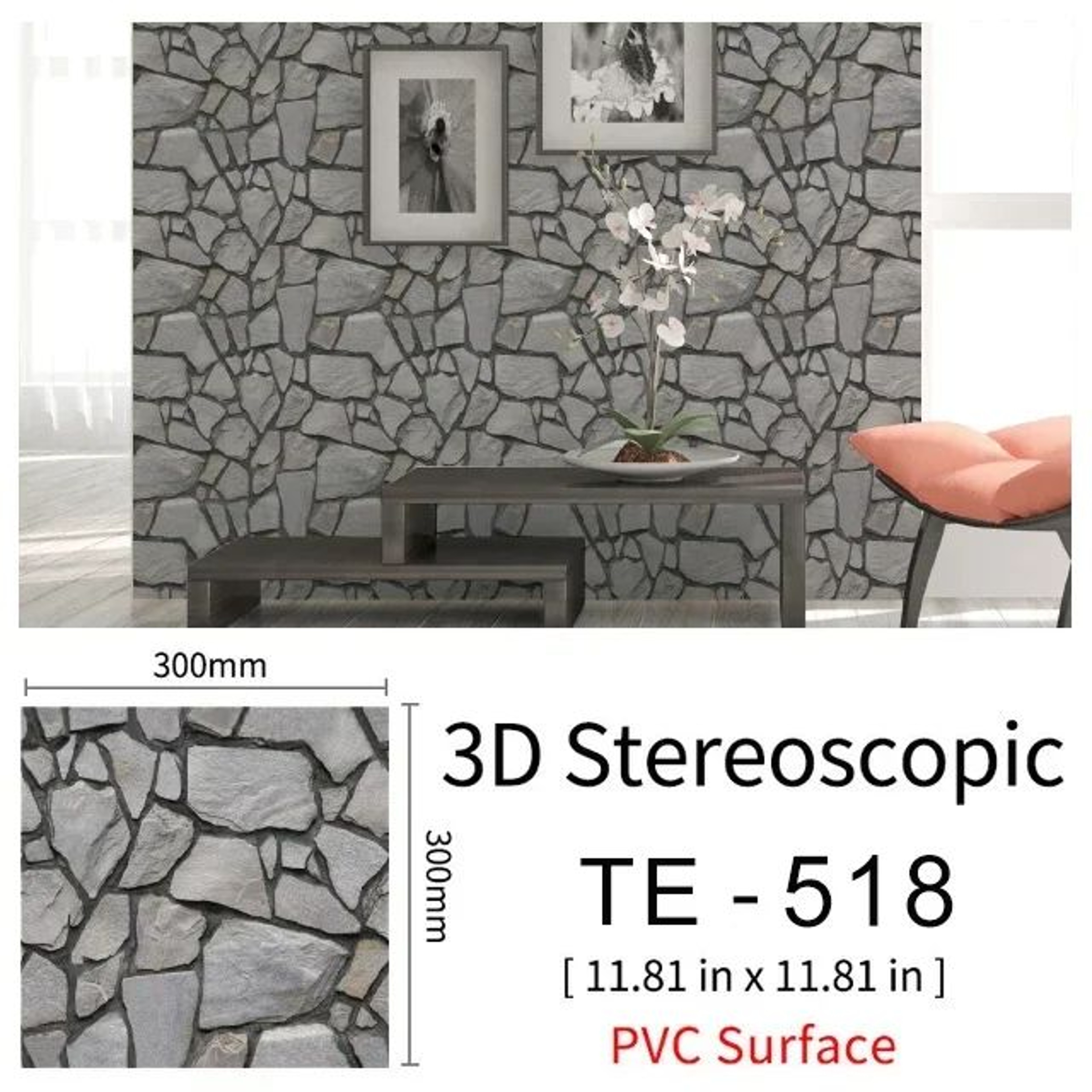 Self Adhesive Brick Wall Stickers Waterproof 3D Peel And Stick Wallpaper Panels 14