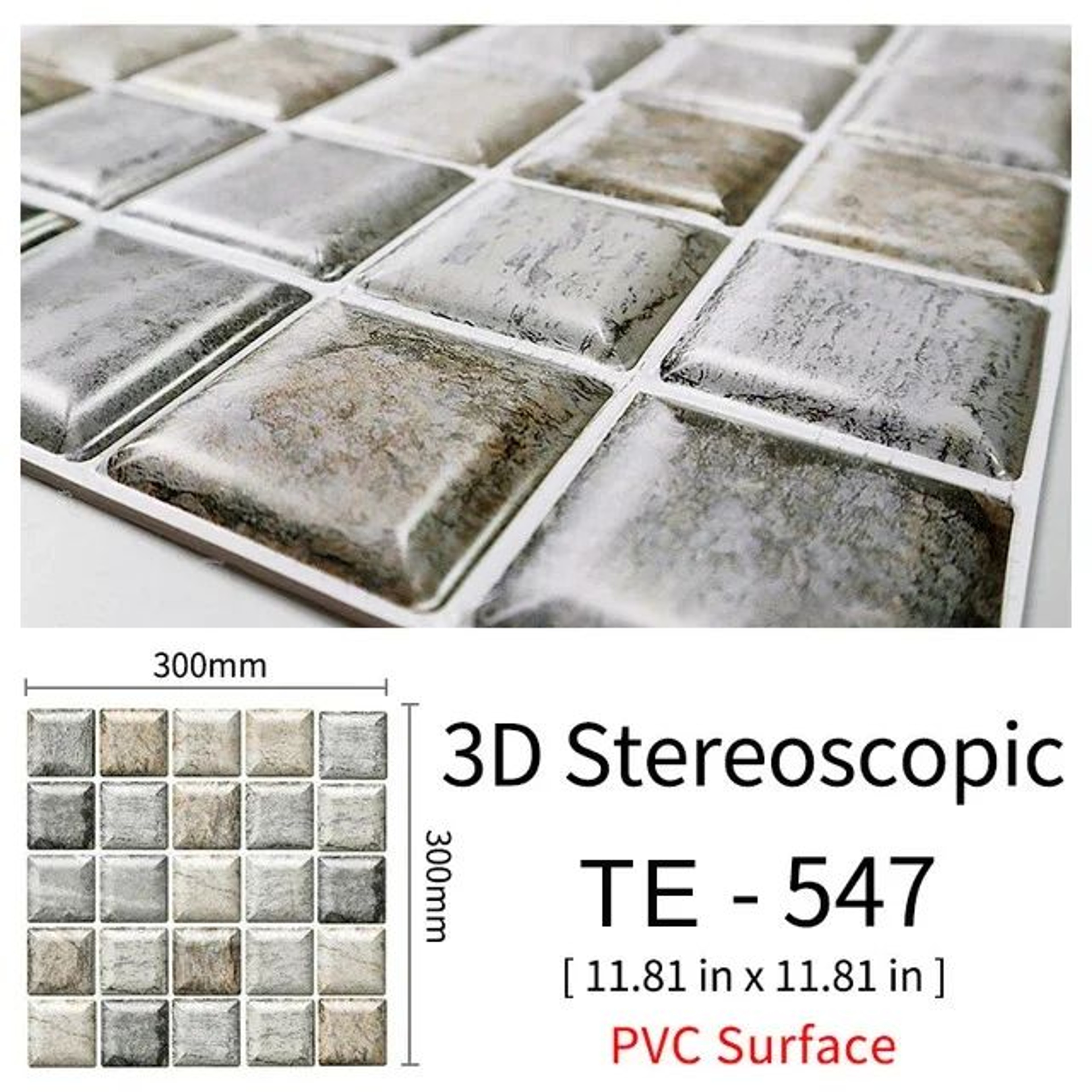 Self Adhesive Brick Wall Stickers Waterproof 3D Peel And Stick Wallpaper Panels 28