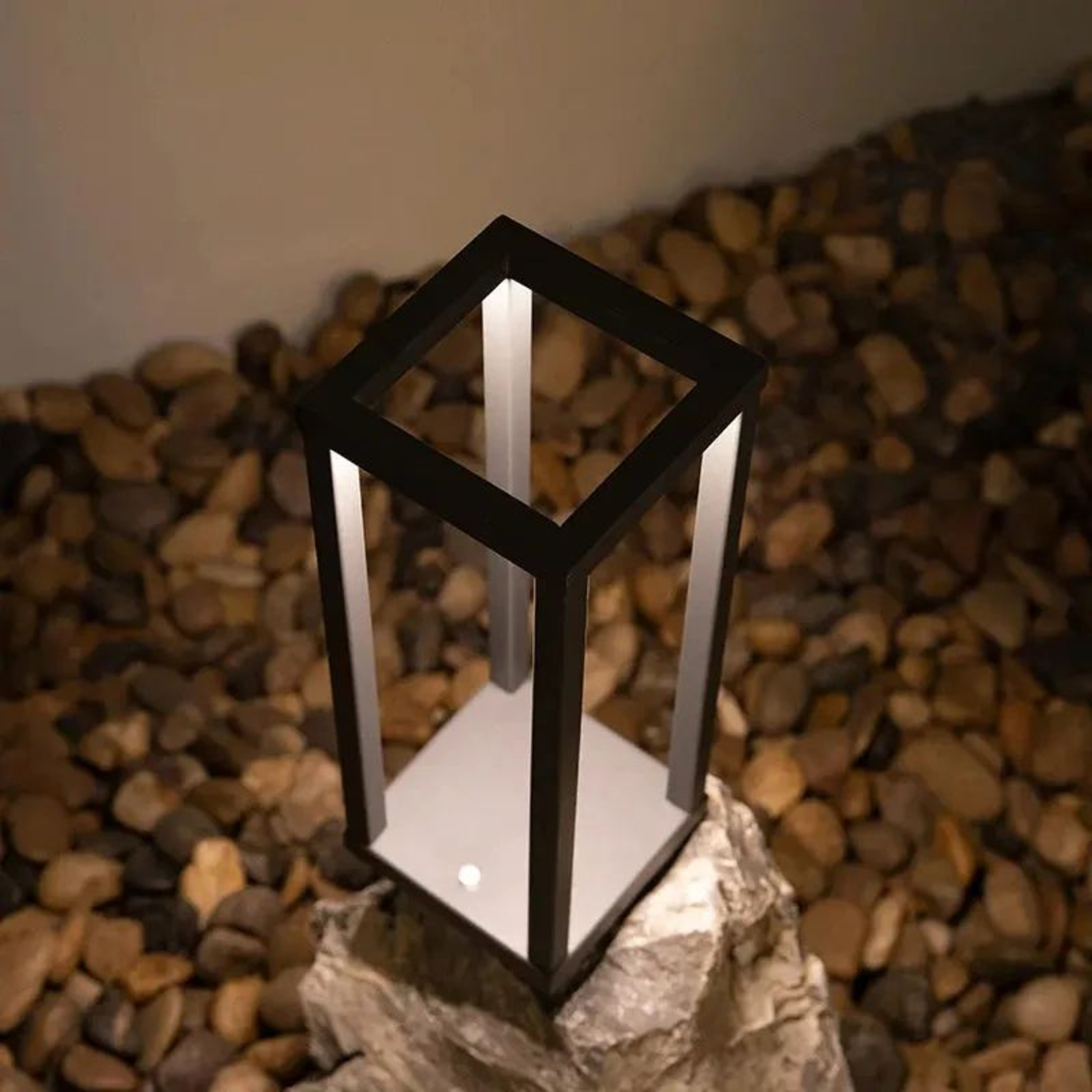 Modern Rechargeable LED Table Lamp Elegant Wireless Ambient Lighting For Home 1