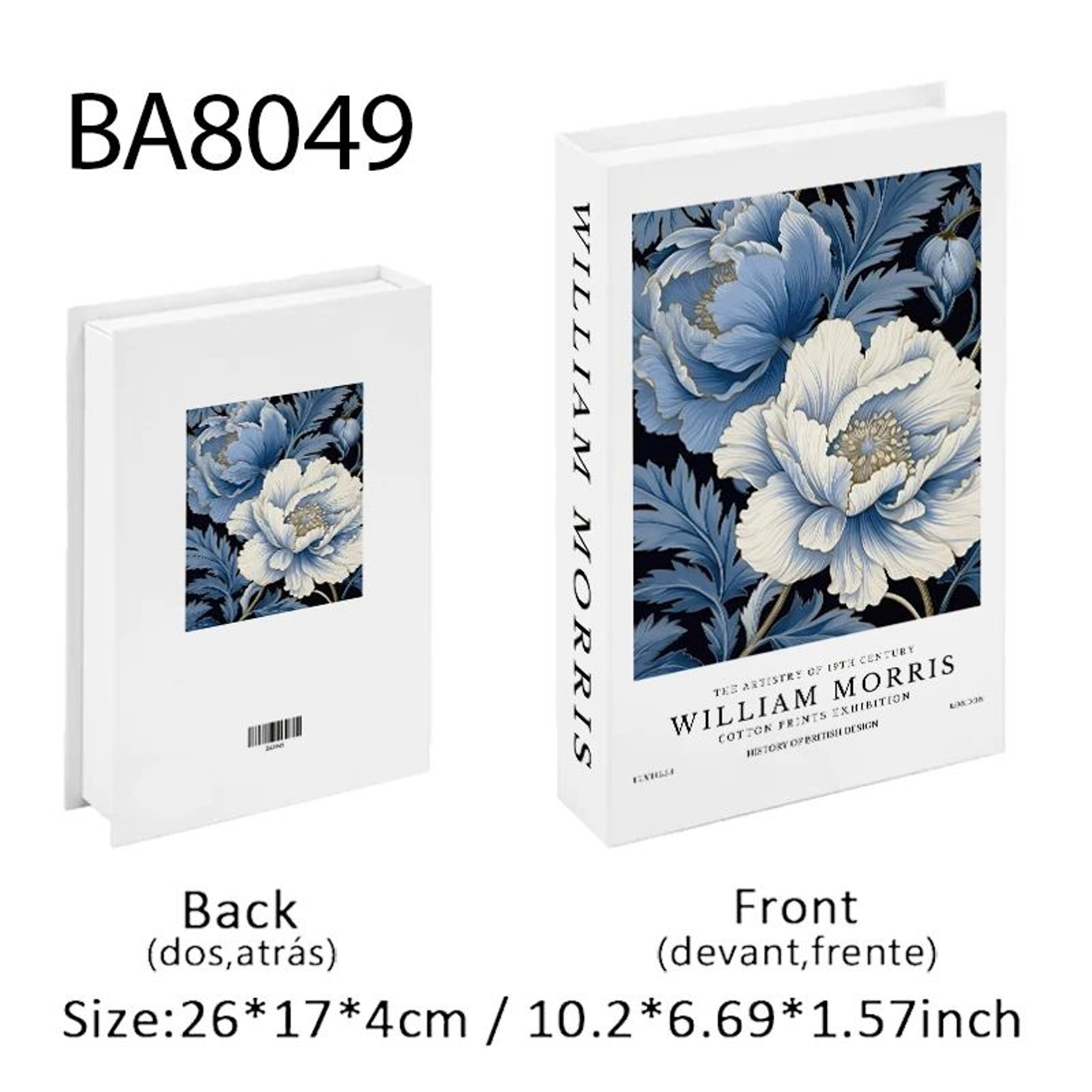 Luxury Decorative Book Storage Box Hidden Storage Art Book Decor For Home Styling 22