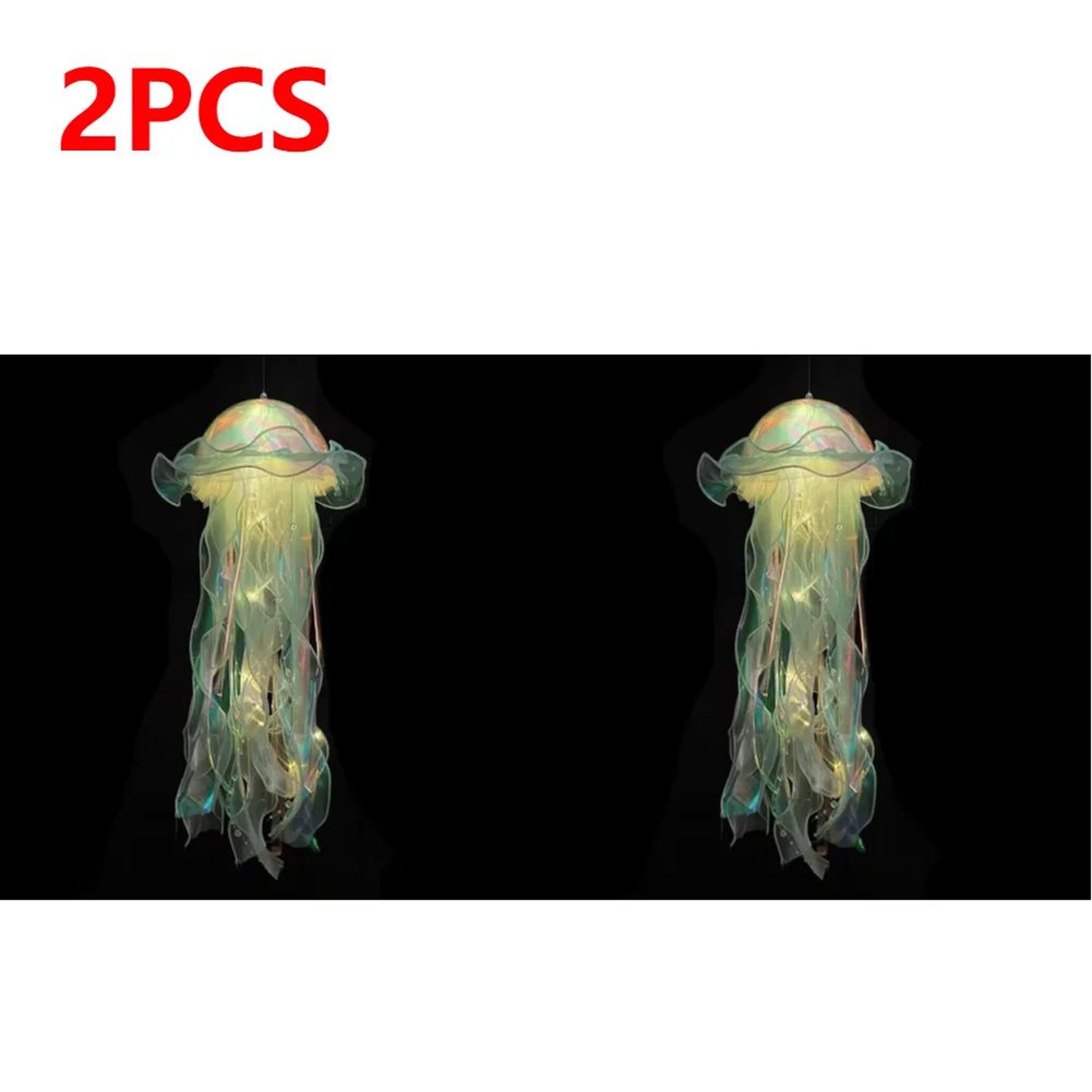 DIY Jellyfish Hanging Light Colorful Bedroom Ceiling Lamp For Kids 25