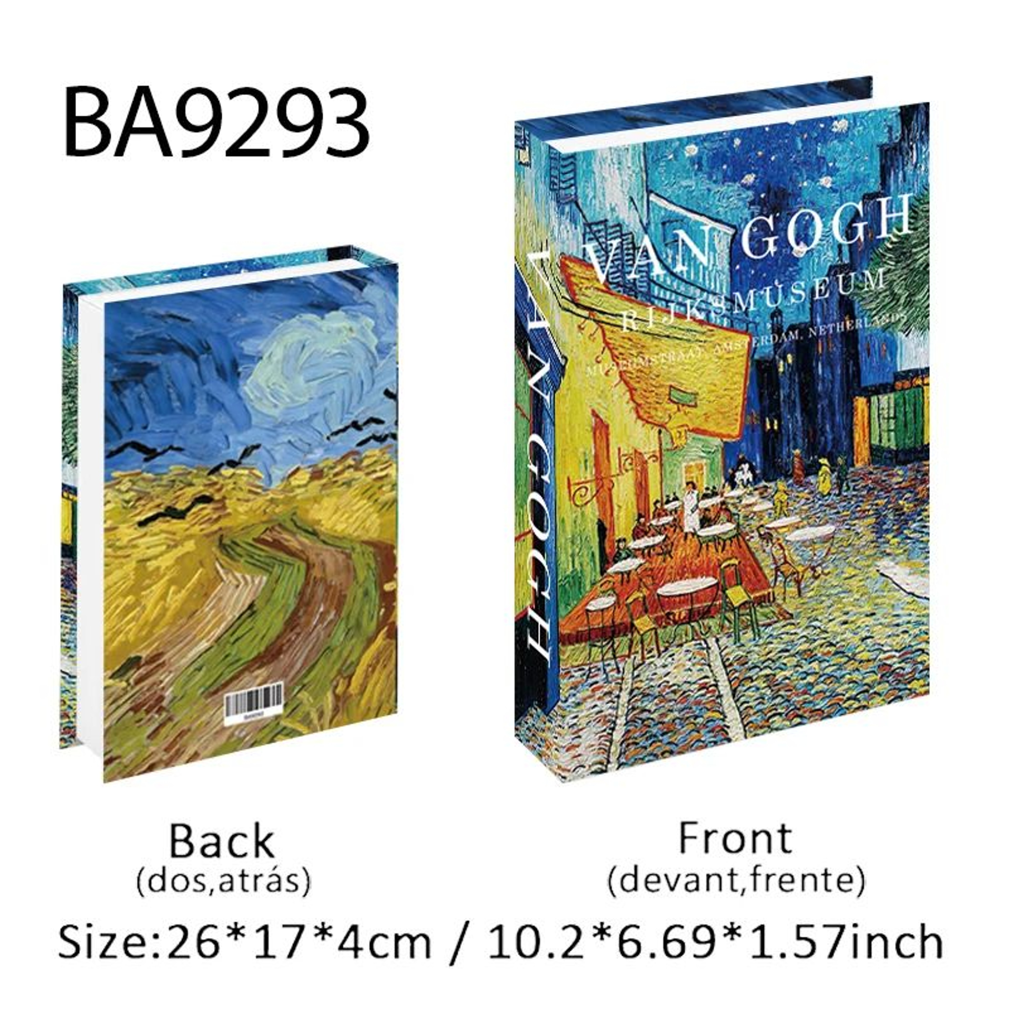 ArtStack Decorative Book Storage Box Coffee Table Decor 19