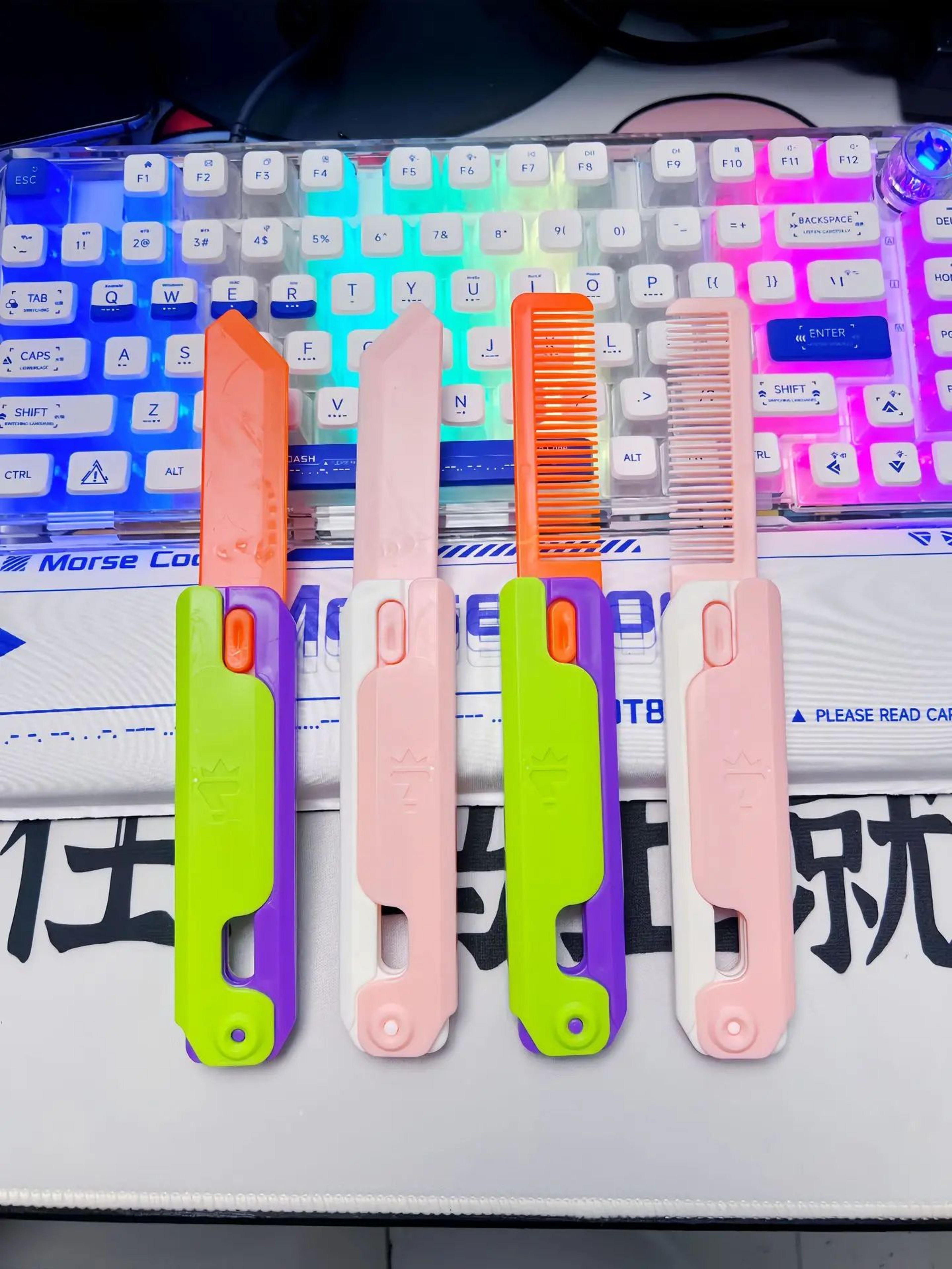 Carrot Fidget Toy Gravity Flip Stress Relief Desk Toy Novelty Gift 5