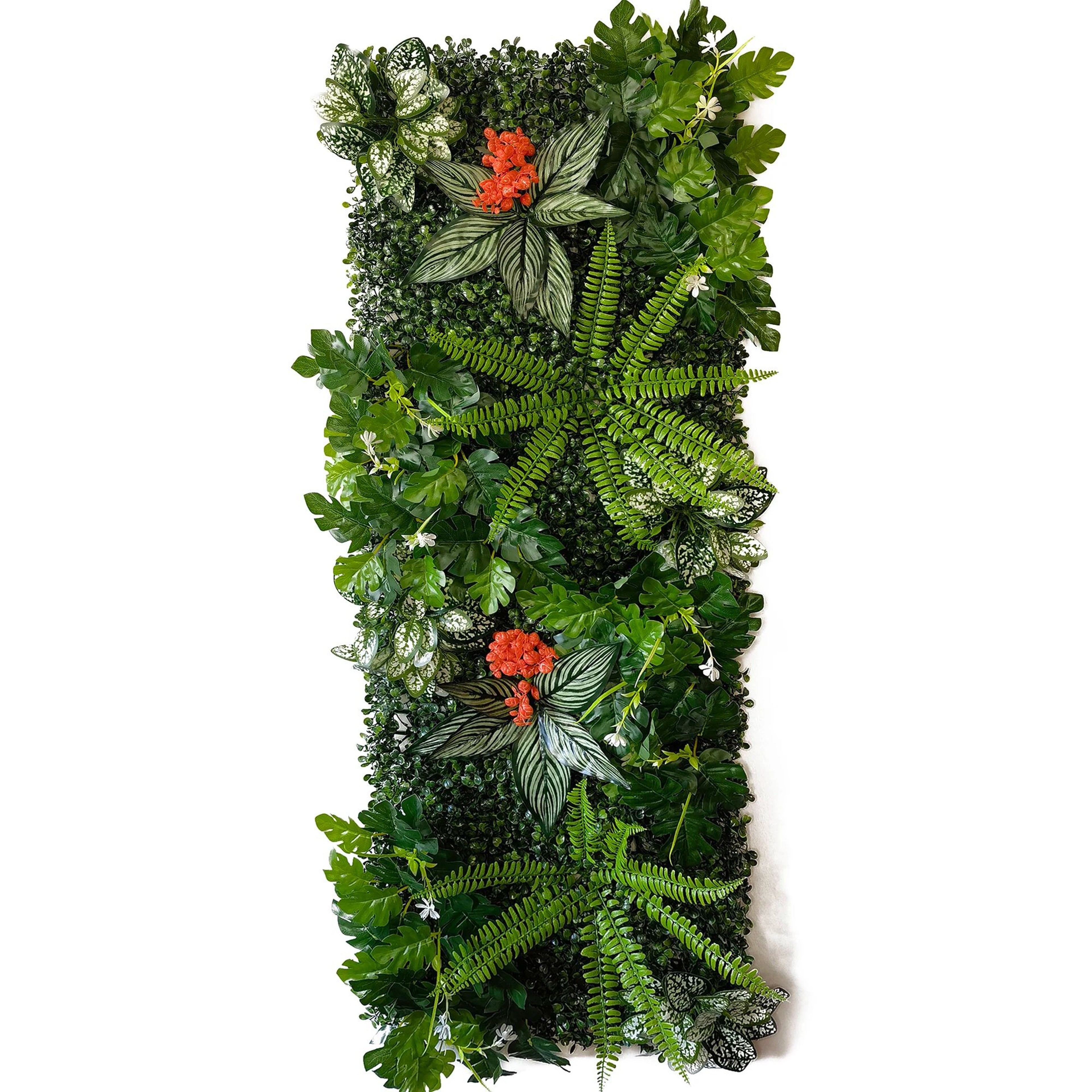 Artificial Grass Wall Panel Greenery Backdrop Decorative Plant Wall 17