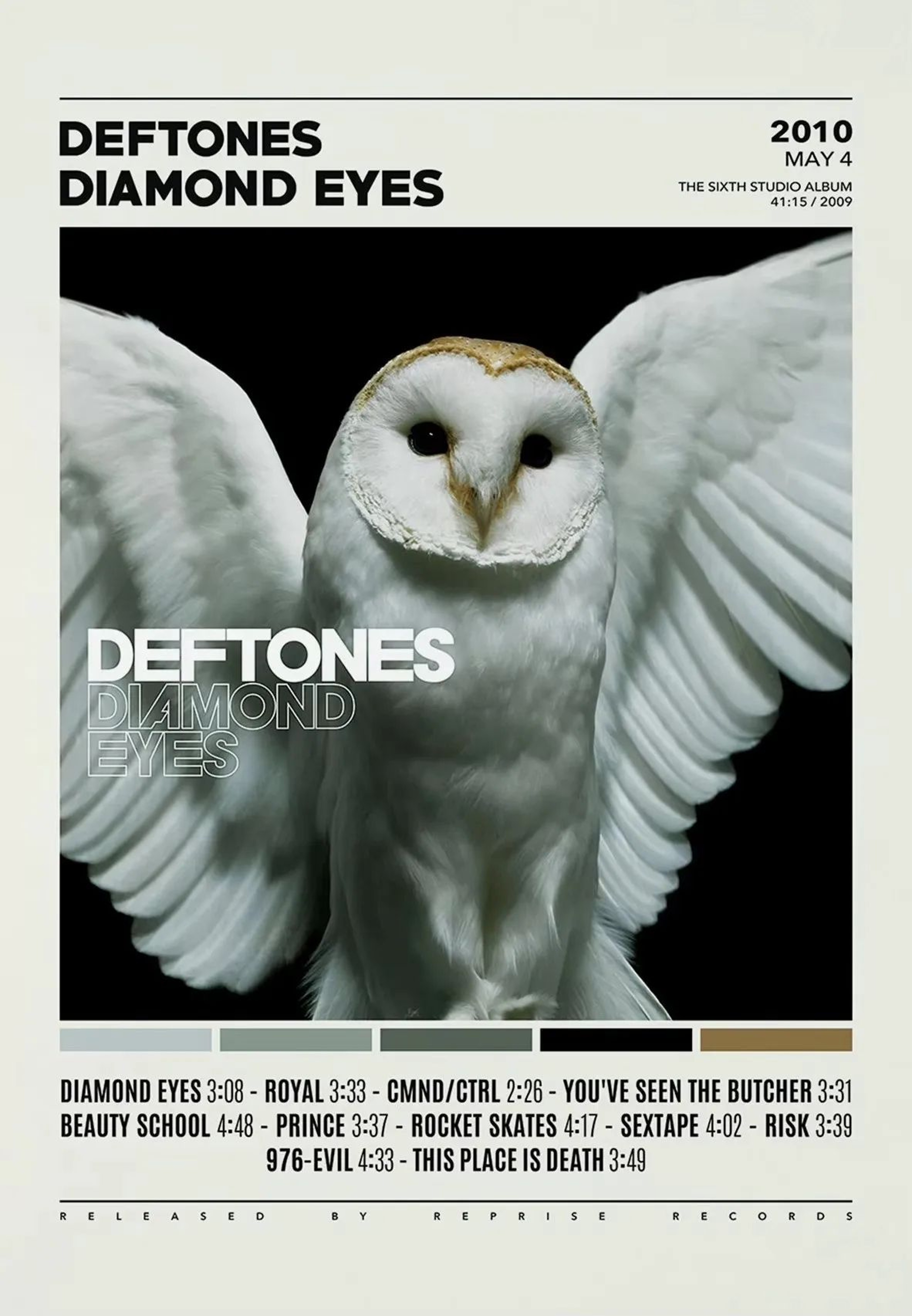 Deftones Album Cover Poster Canvas Music Wall Art Room Decor 7