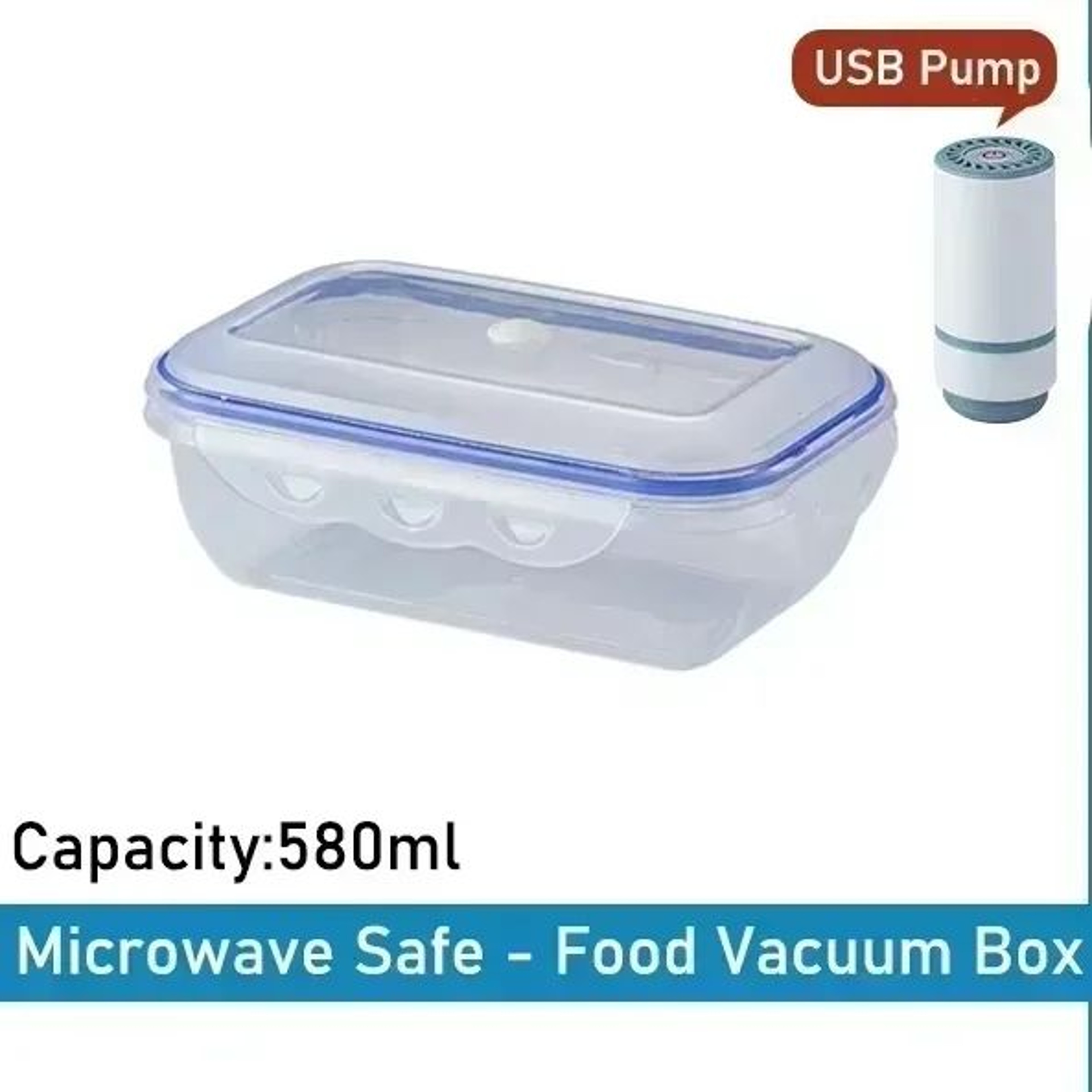 FreshLock Vacuum Food Storage Container Organizer Box 11