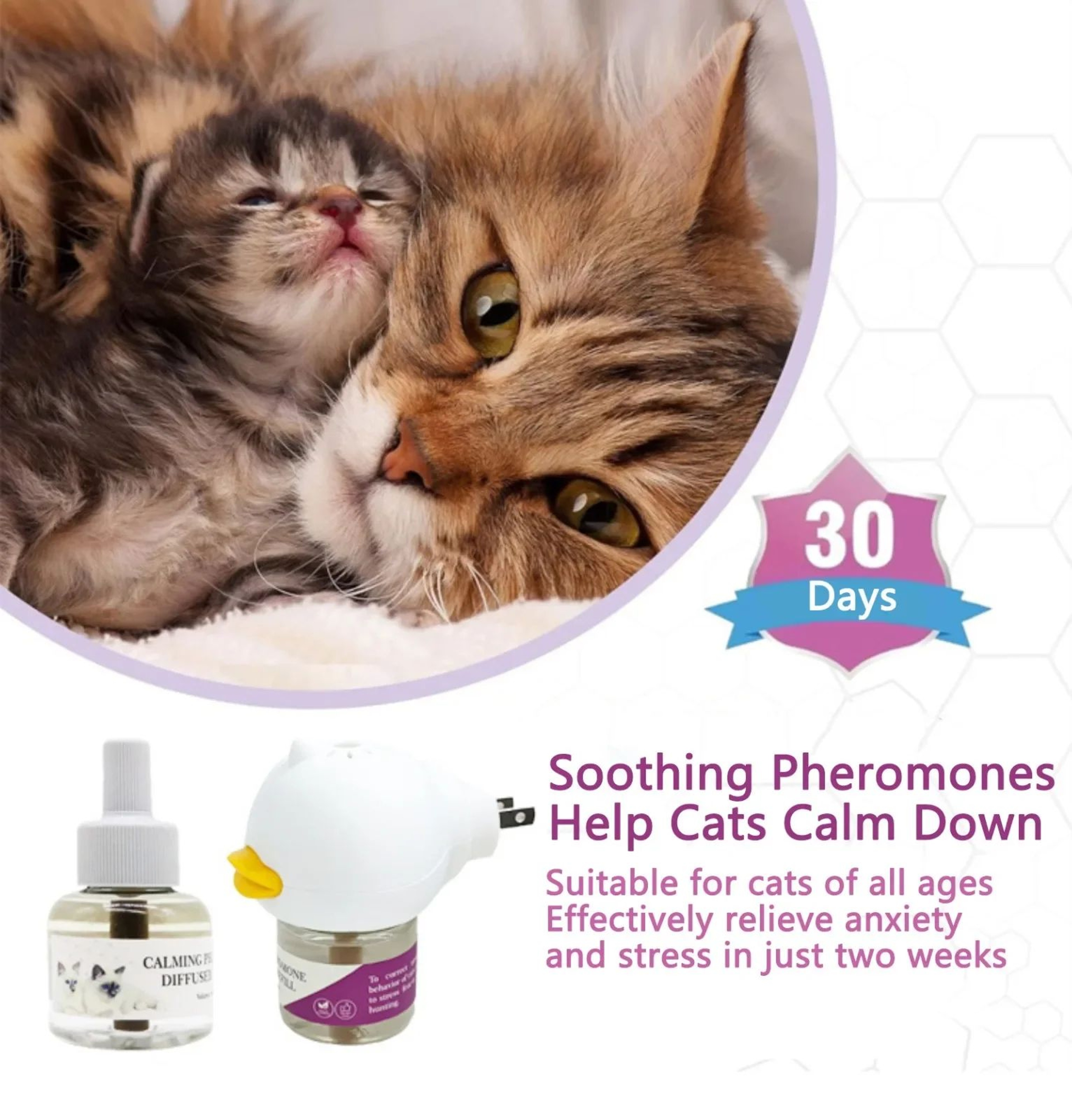 CalmNest Cat Pheromone Diffuser And Relaxation Starter Kit 2