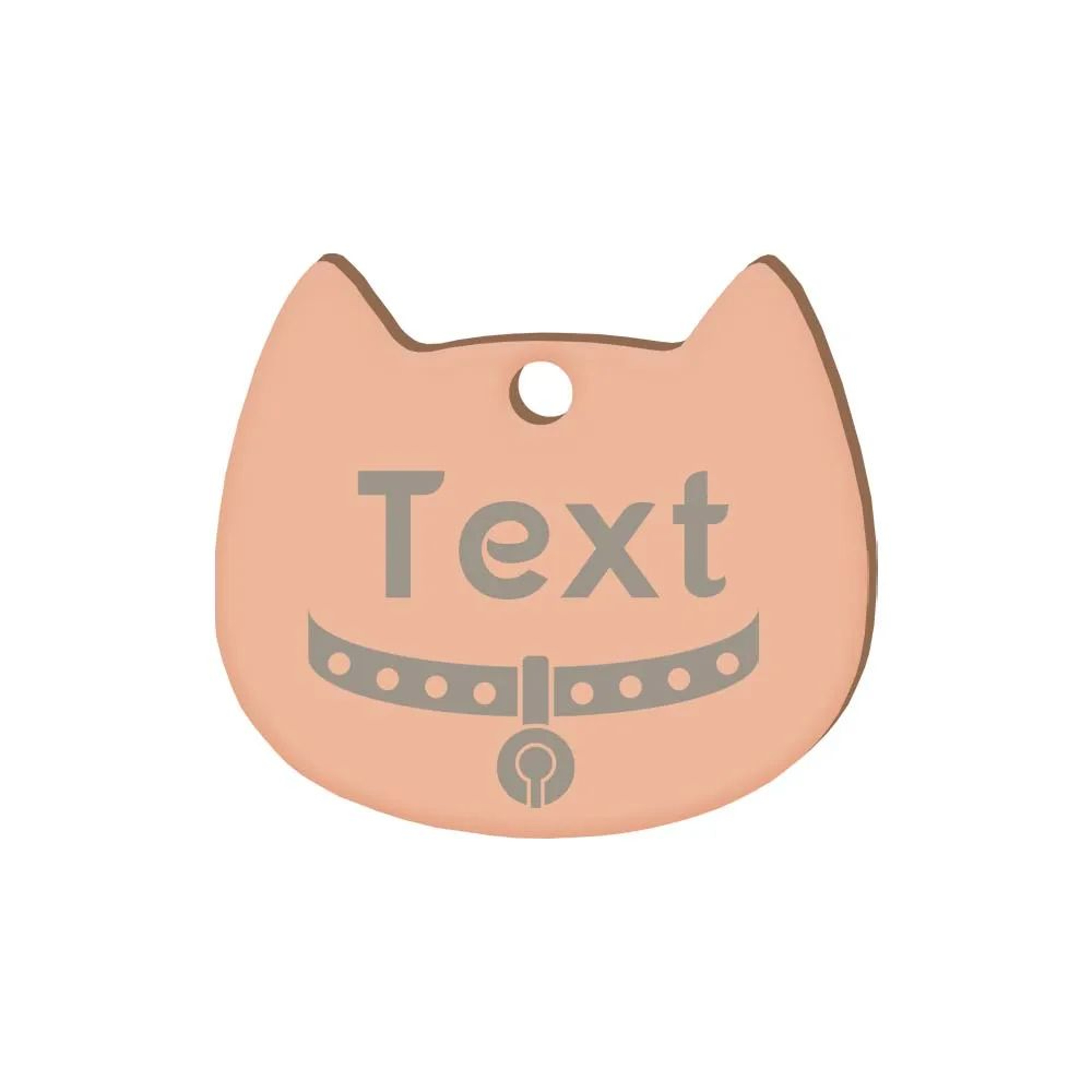Personalized Pet ID Tag With Custom Pet Face Engraving 9