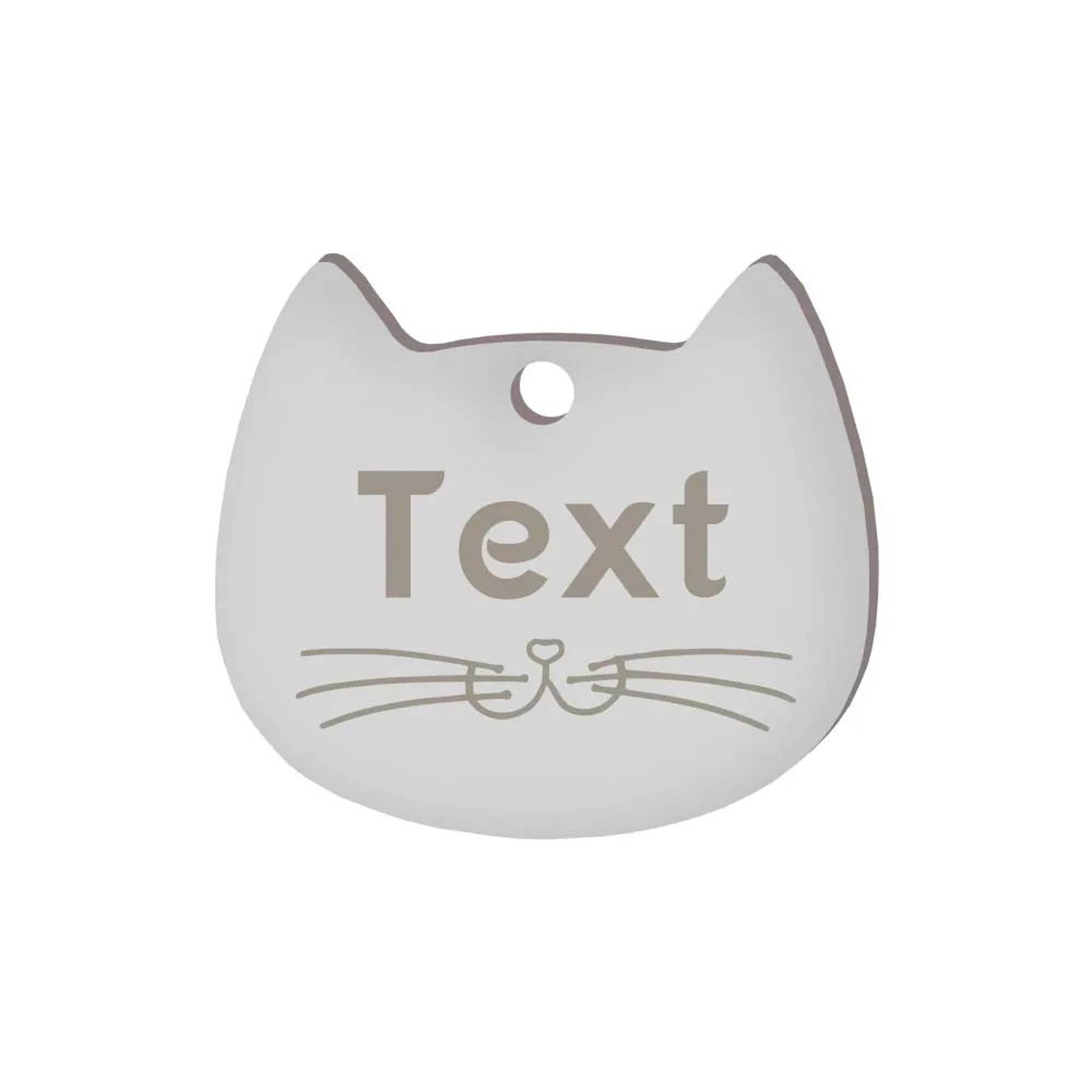 Personalized Pet ID Tag With Custom Pet Face Engraving 15