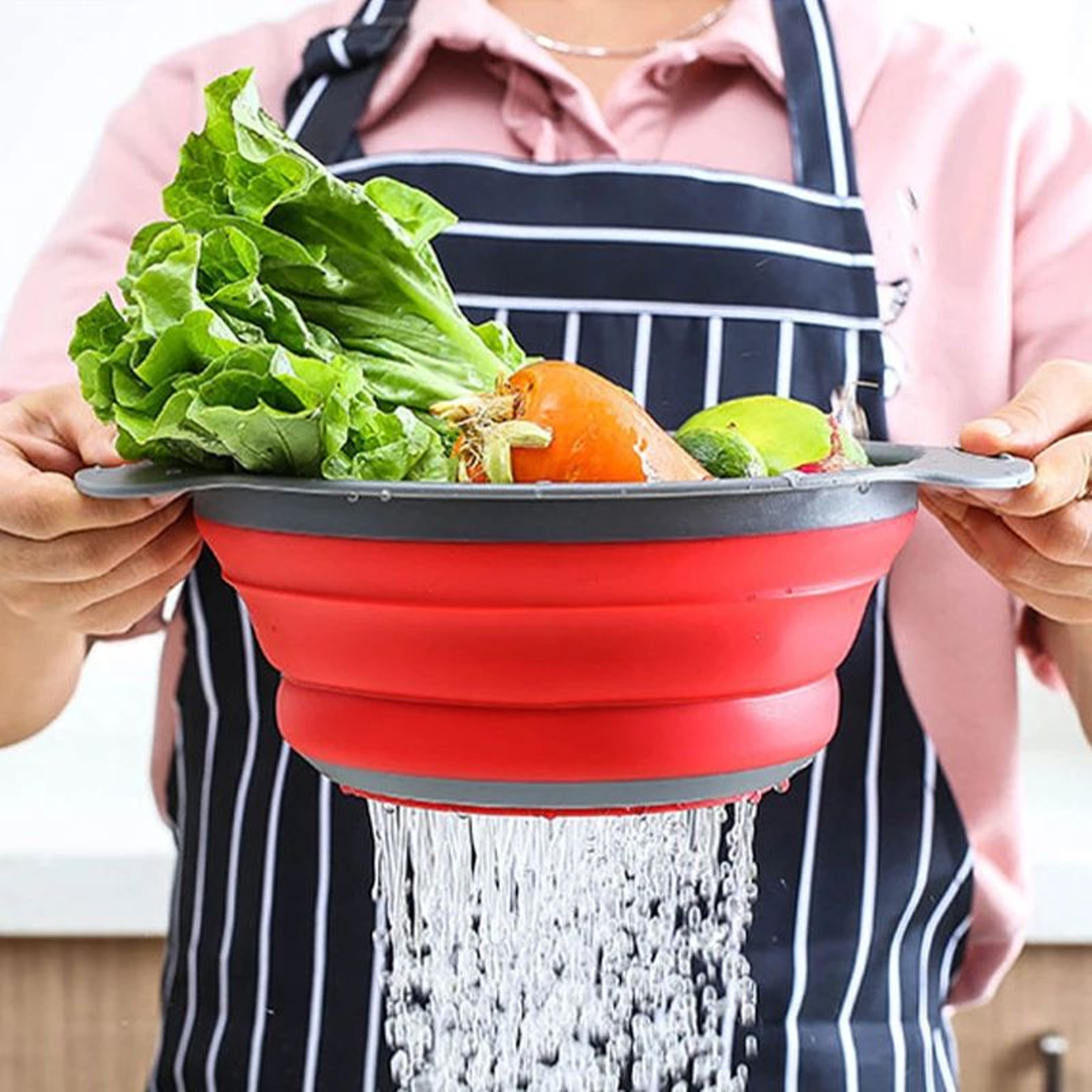 Foldable Silicone Colander 2