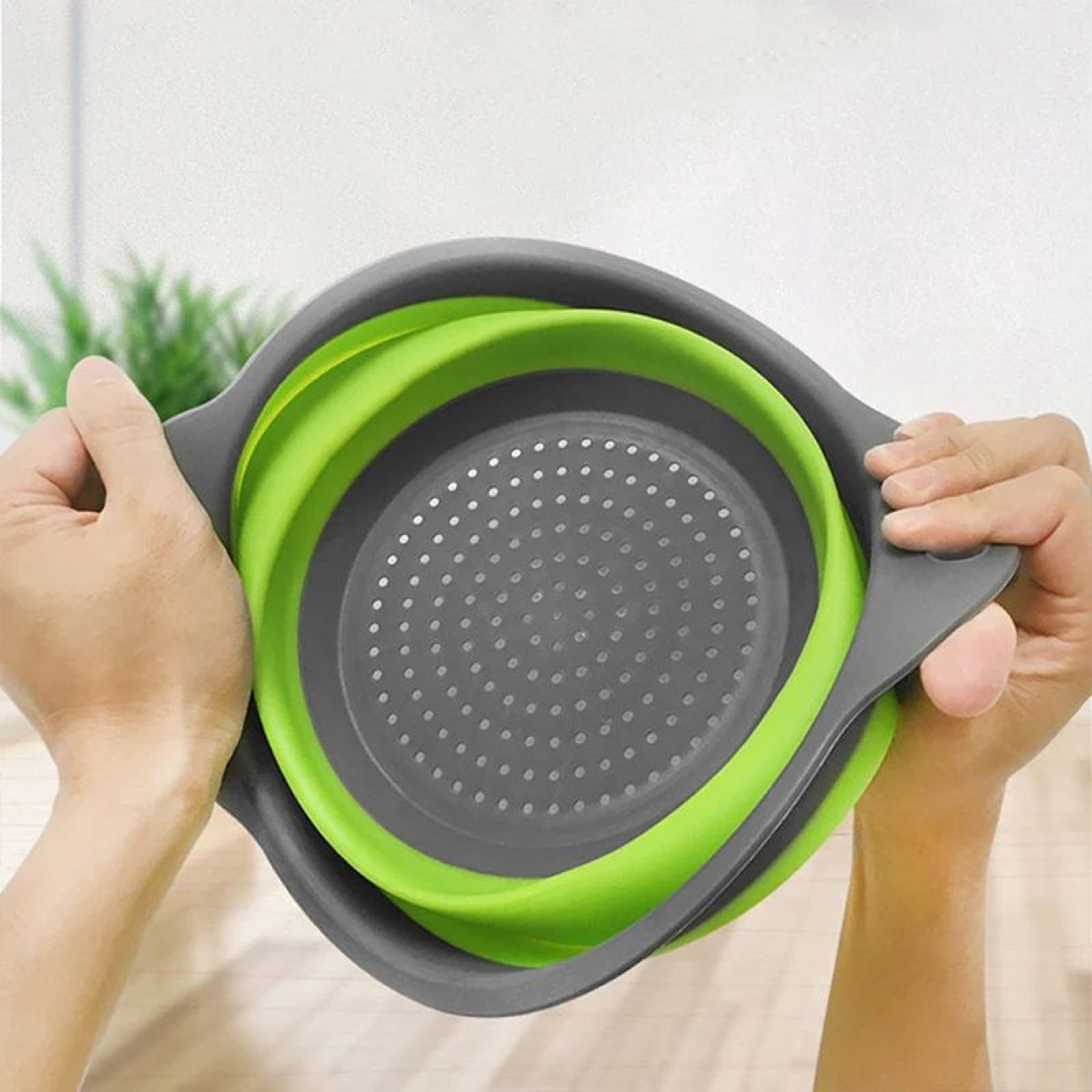 Foldable Silicone Colander 3