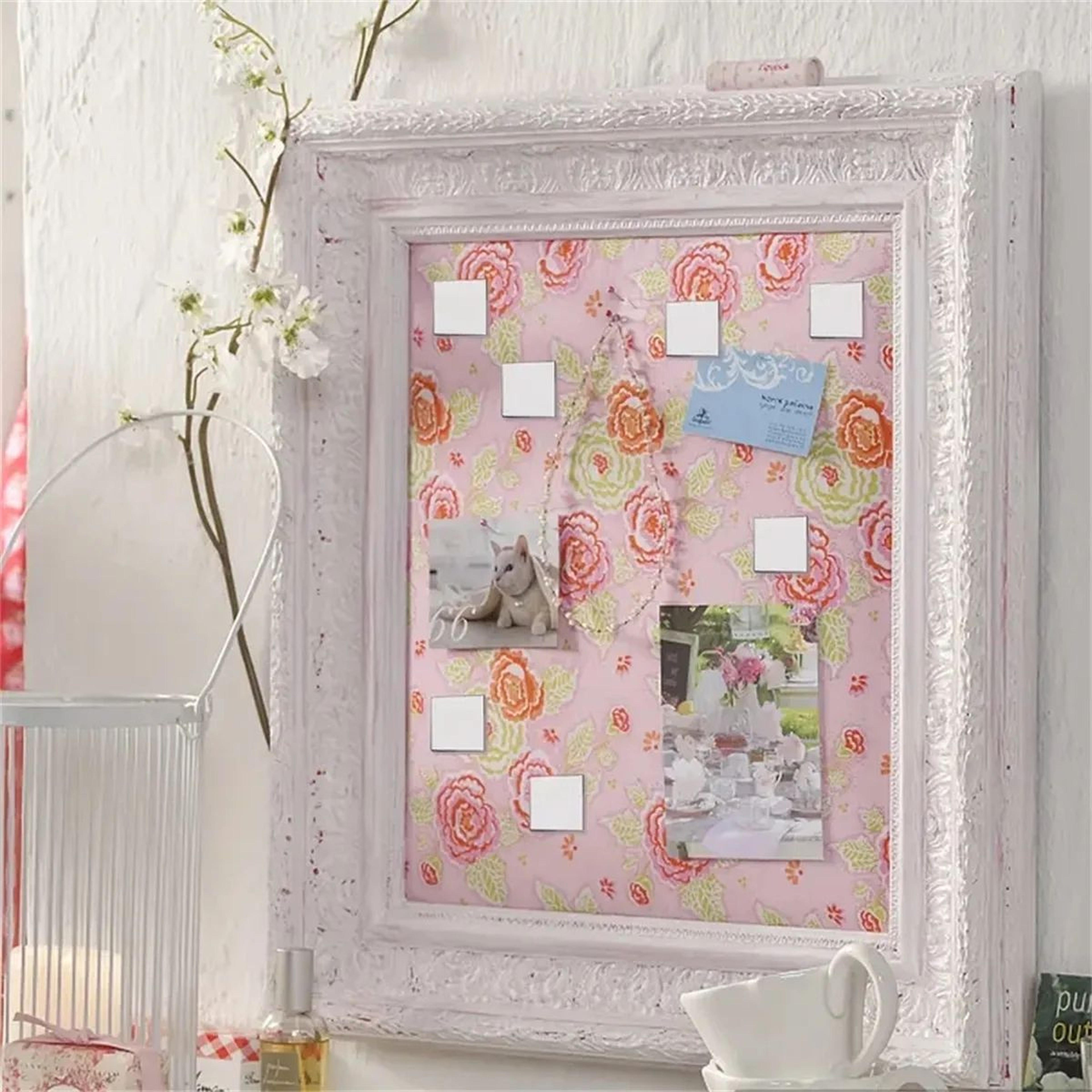 50 Piece Mini Glass Mirror Tiles For DIY Crafts 4