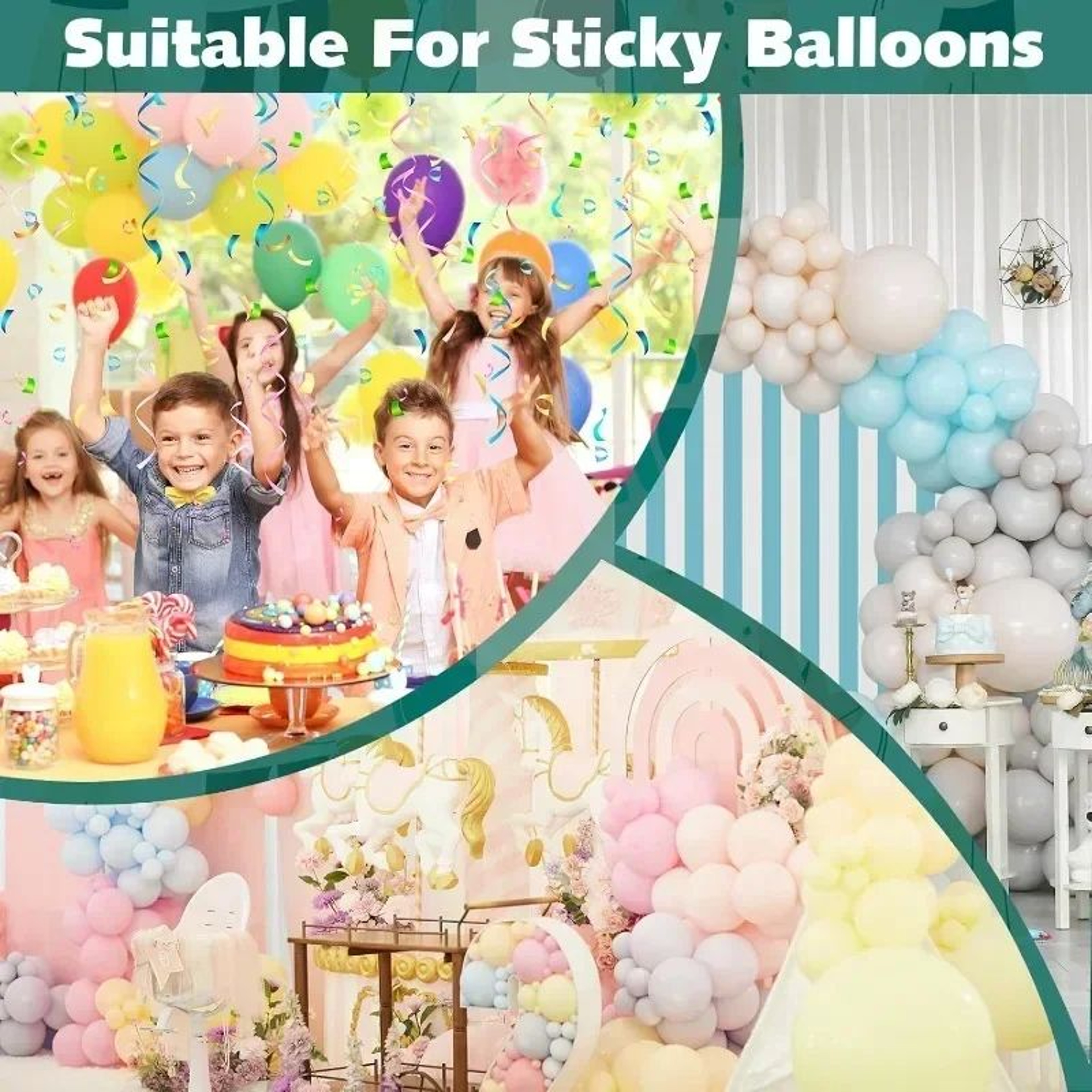 Balloon Glue Dots Double Sided Adhesive Stickers For Party Decorations 3