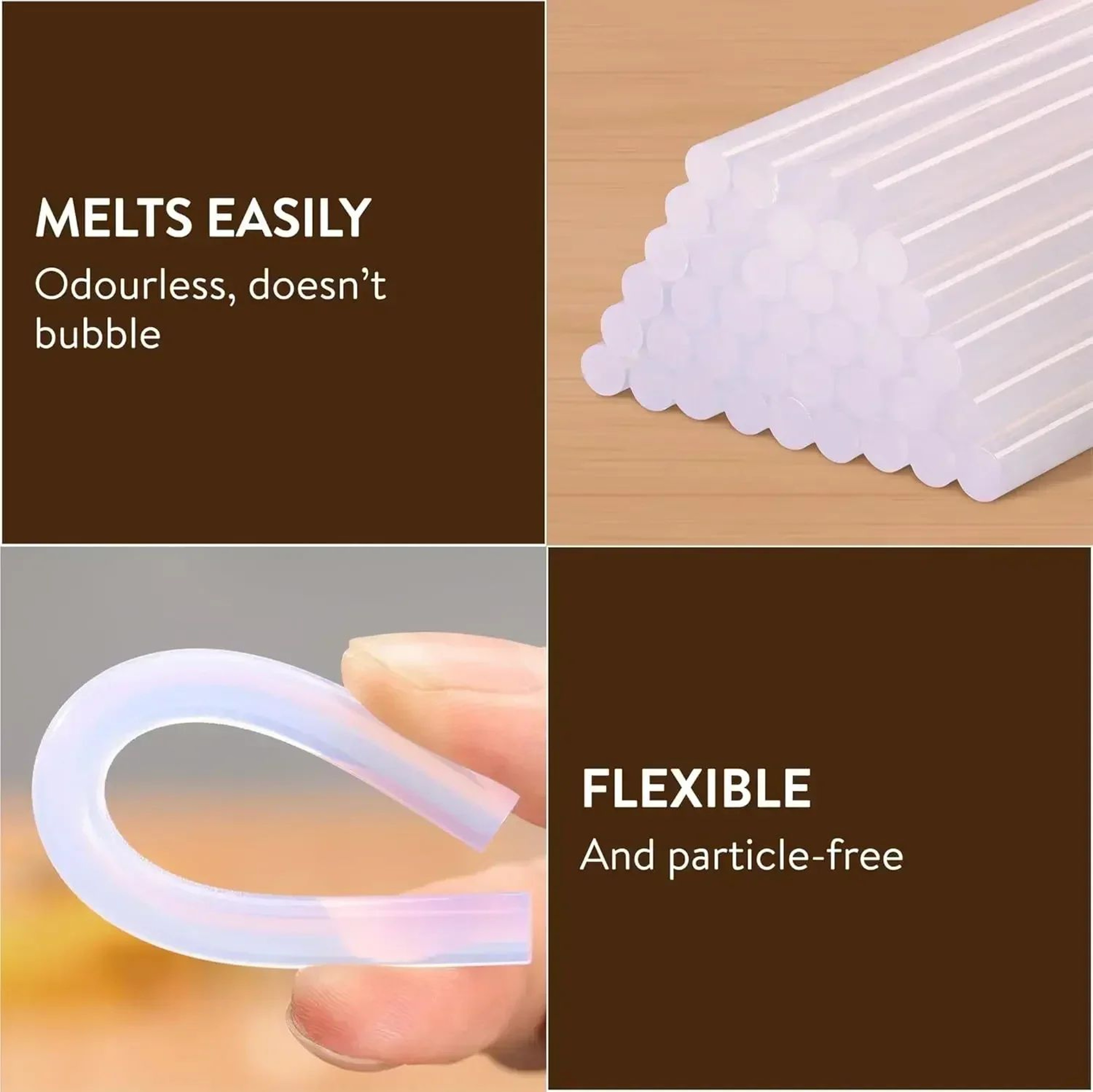Transparent Hot Melt Glue Sticks Strong Adhesive For Glue Guns 2