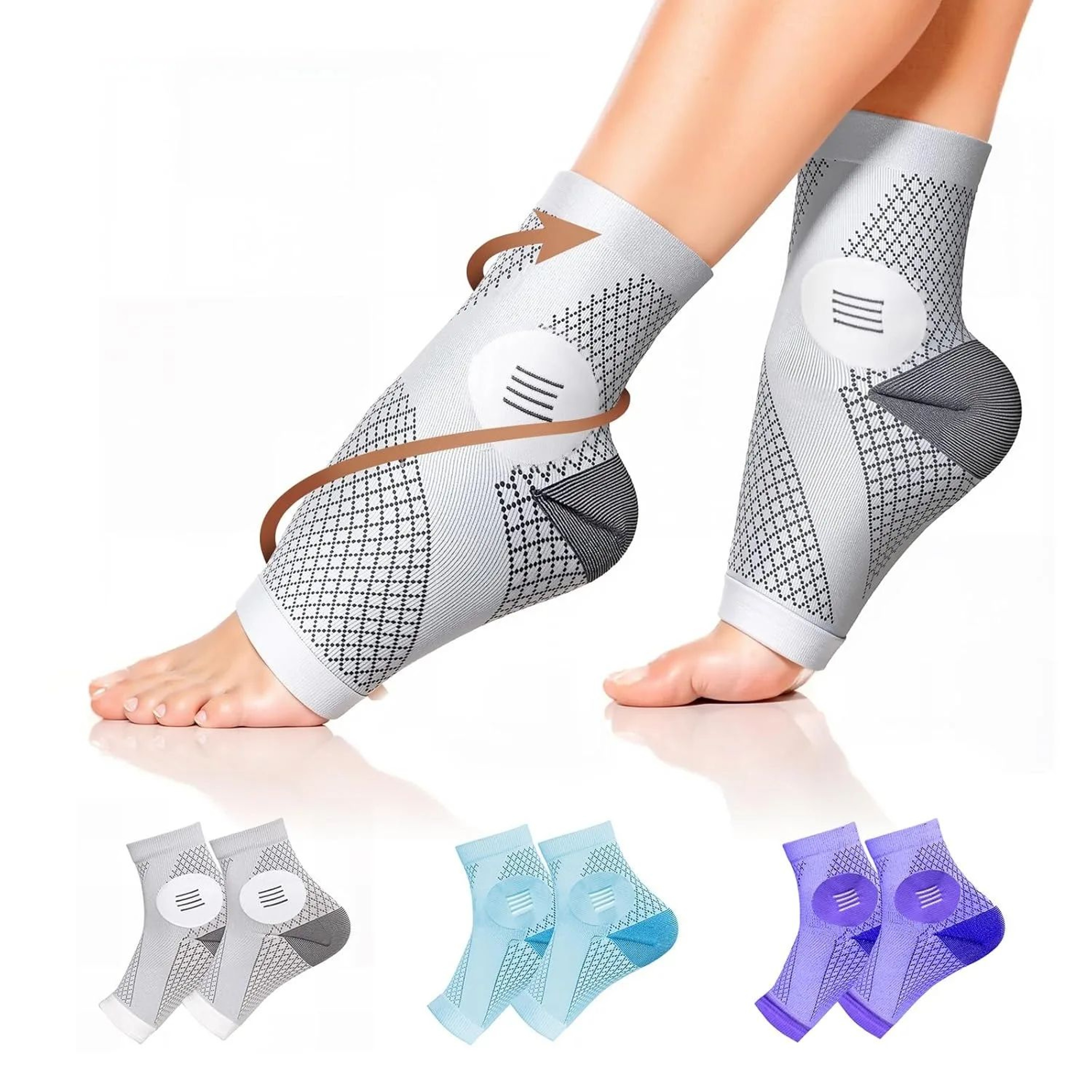Breathable Plantar Fasciitis Compression Socks For Men And Women 0