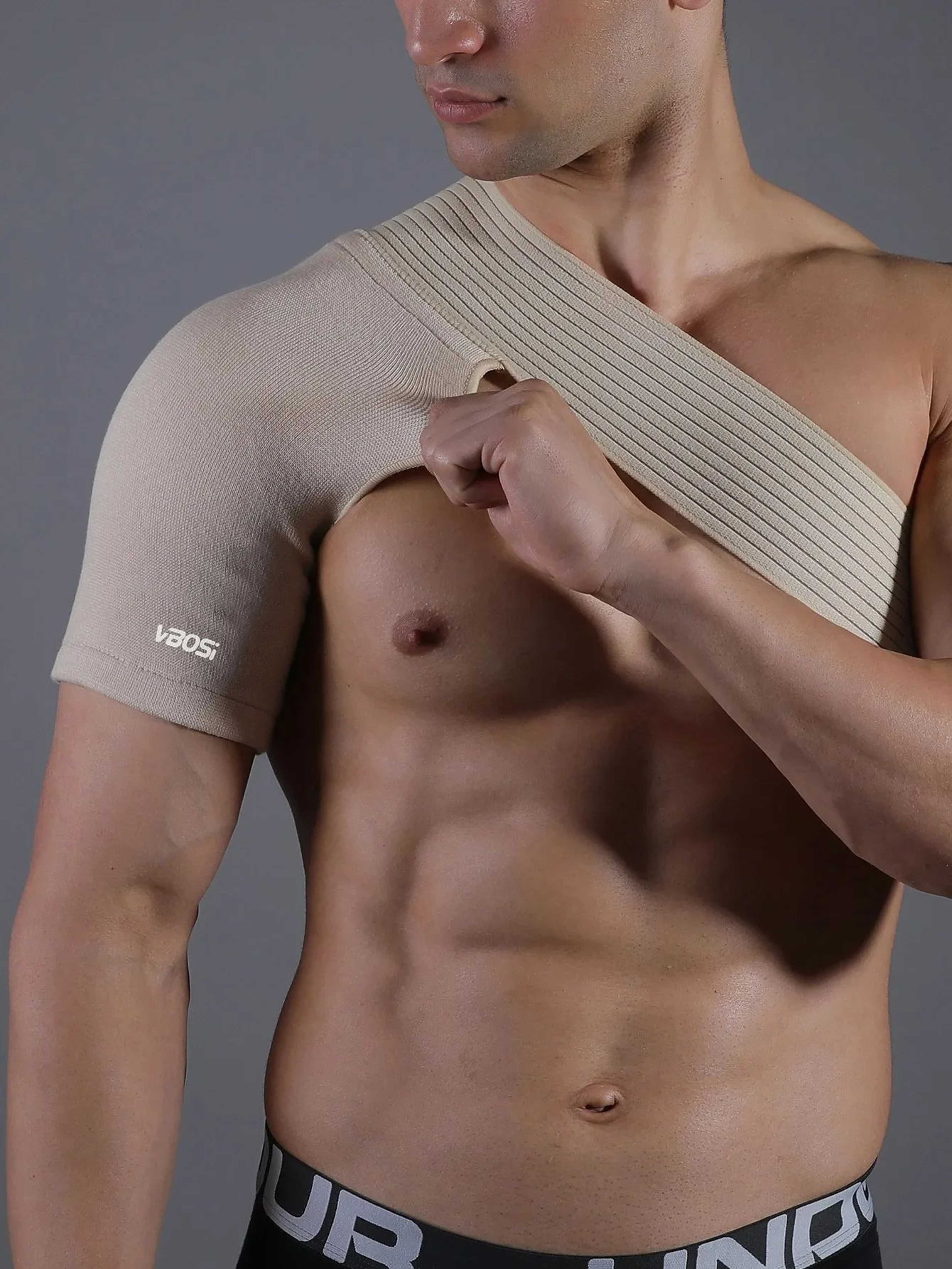 Breathable Shoulder Support Upper Back Brace 4