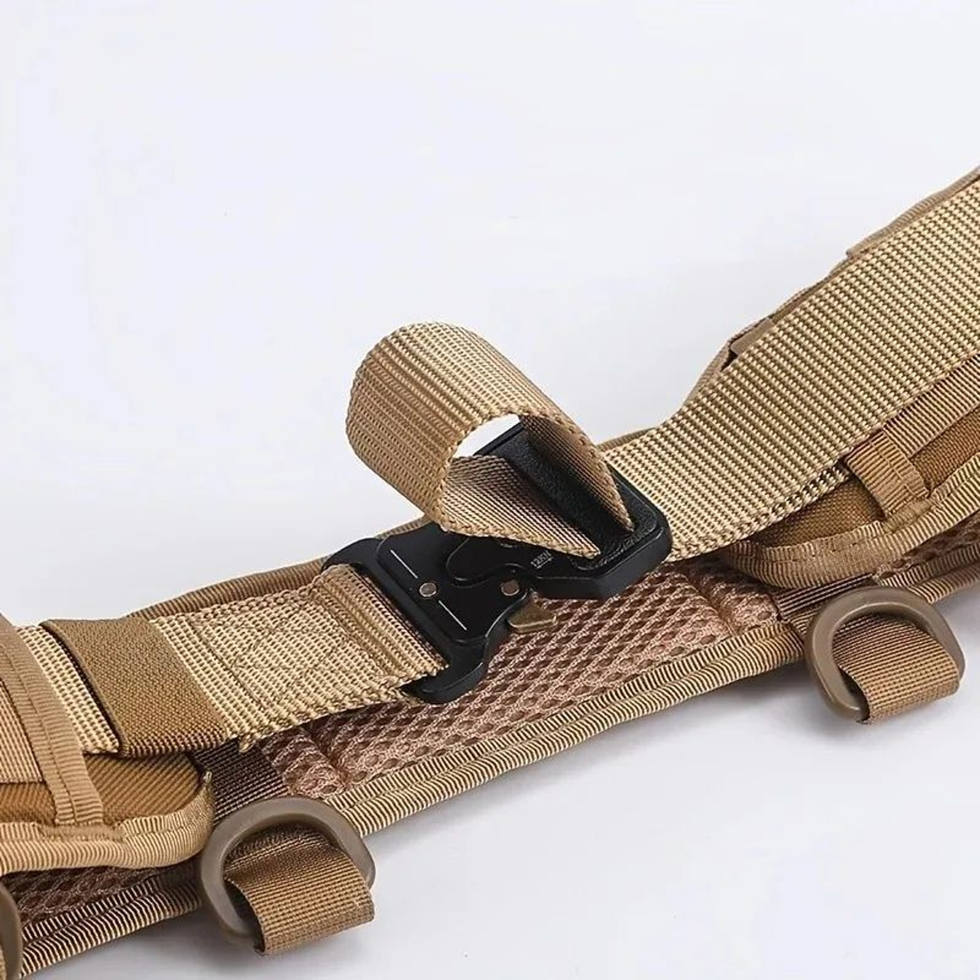 Breathable EDC Waist Belt Adjustable Nylon Outdoor Utility Belt 2
